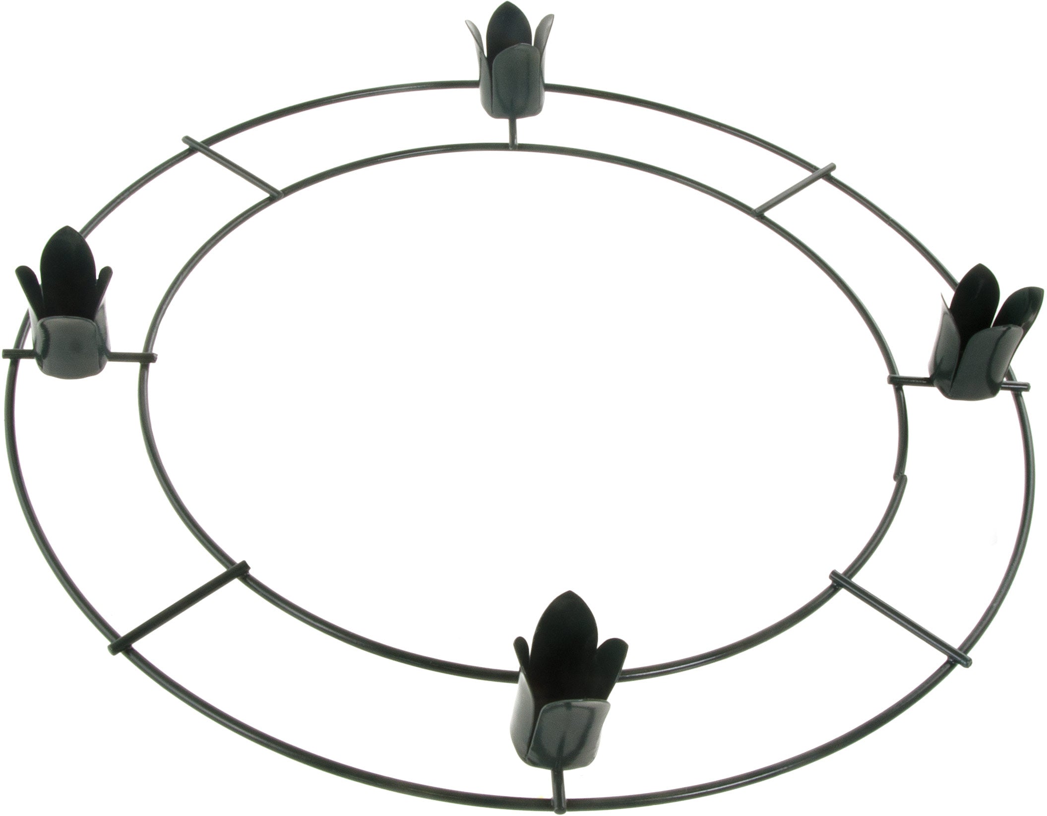 12" Advent Wire Wreath Frame: Green Item Number: 35609