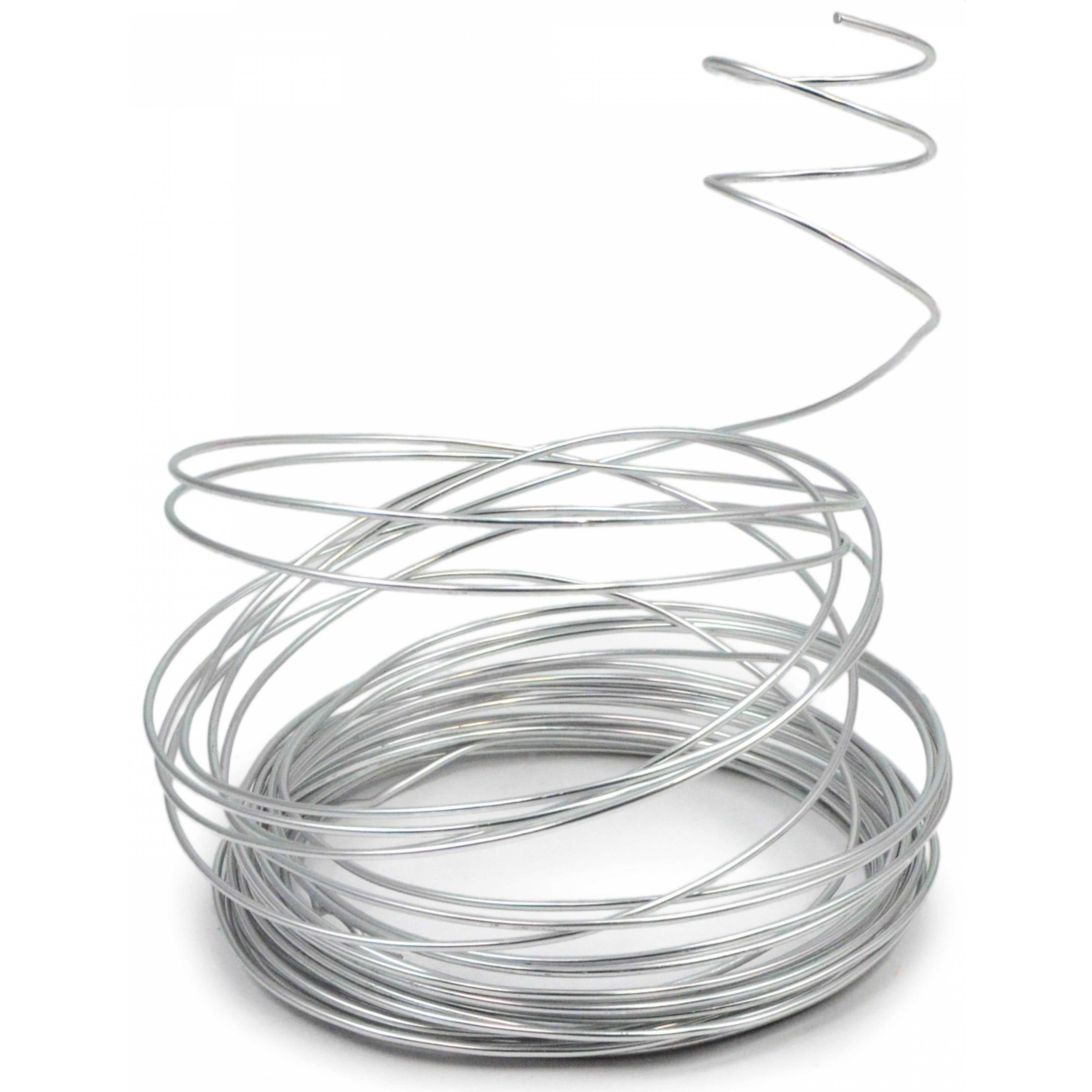 Aluminum Craft Wire 2MM: Silver (13 Yards) Lifestyle Photo