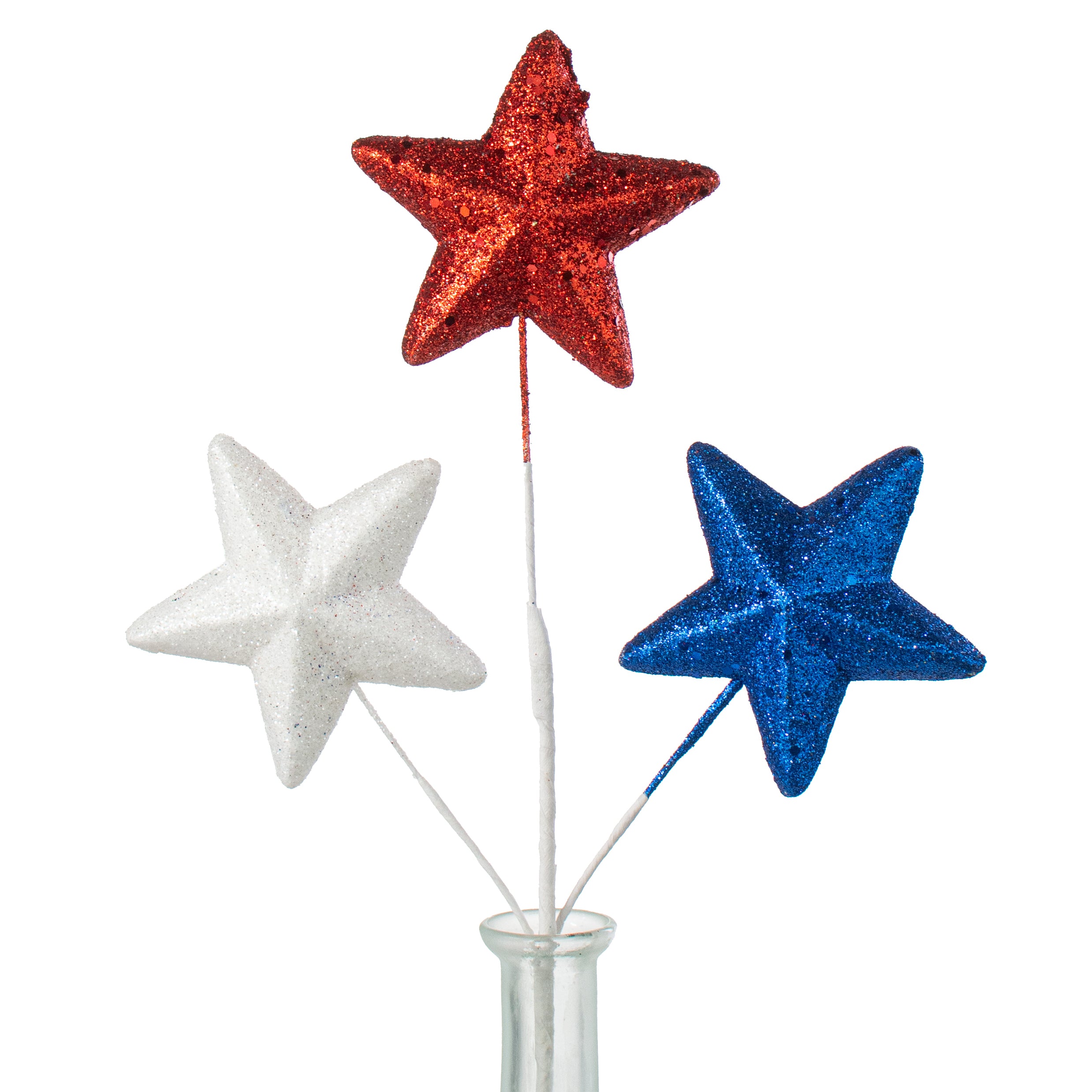 15" American Stars Spray: Red, White & Blue Item Number: 211295