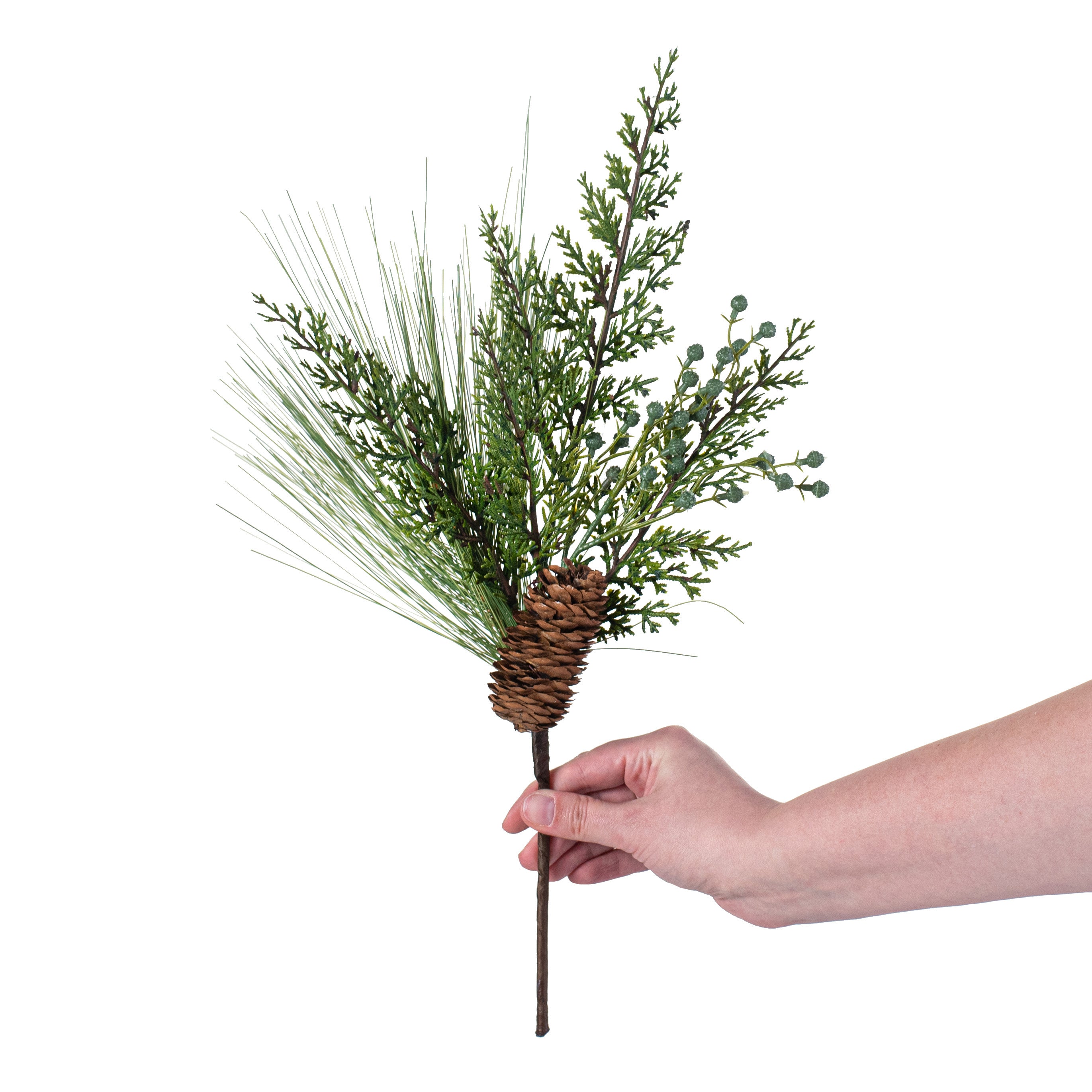 18" Angel Mixed Pine Pick detail photo 3