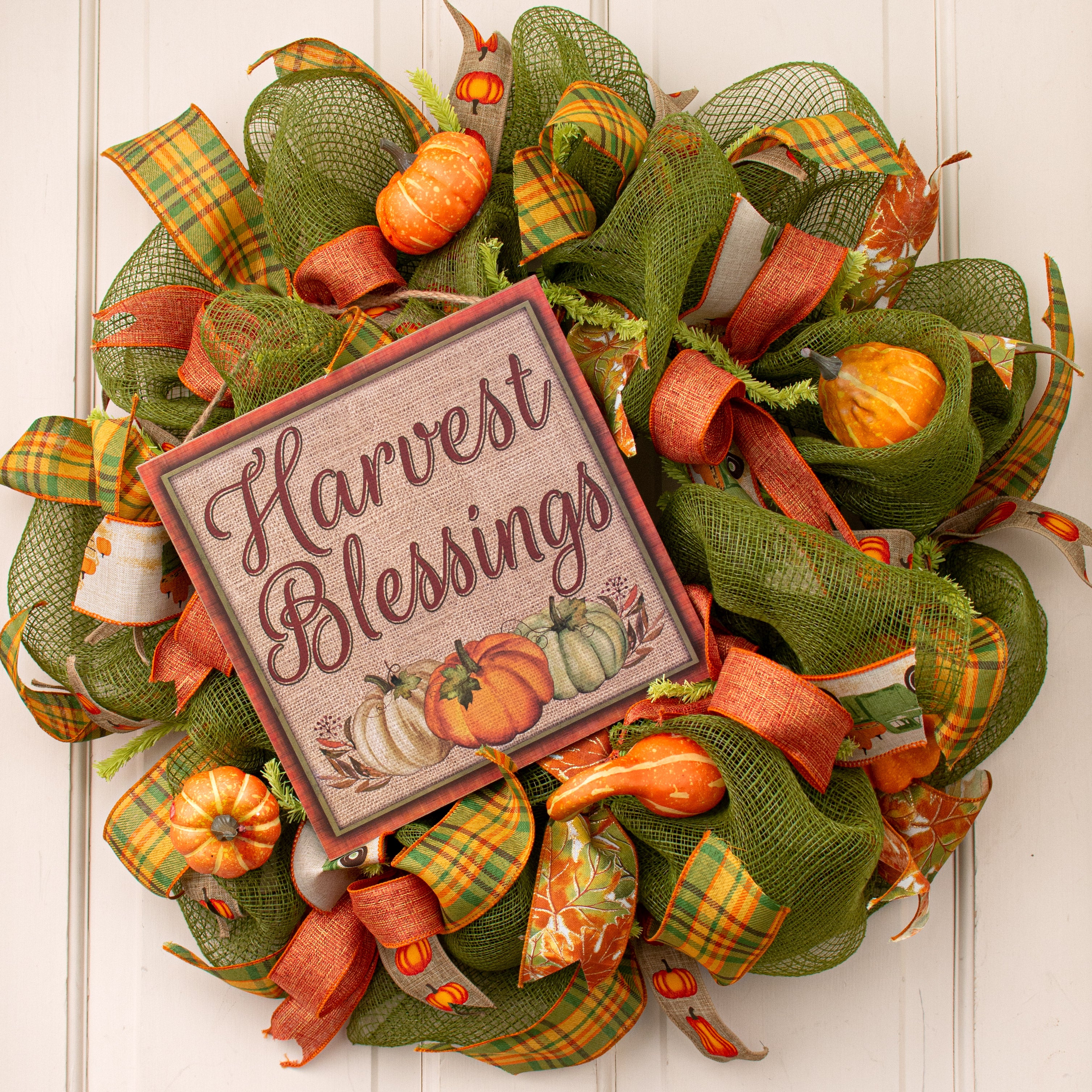 Faux Pumpkin Assortment: Orange (Set of 5)