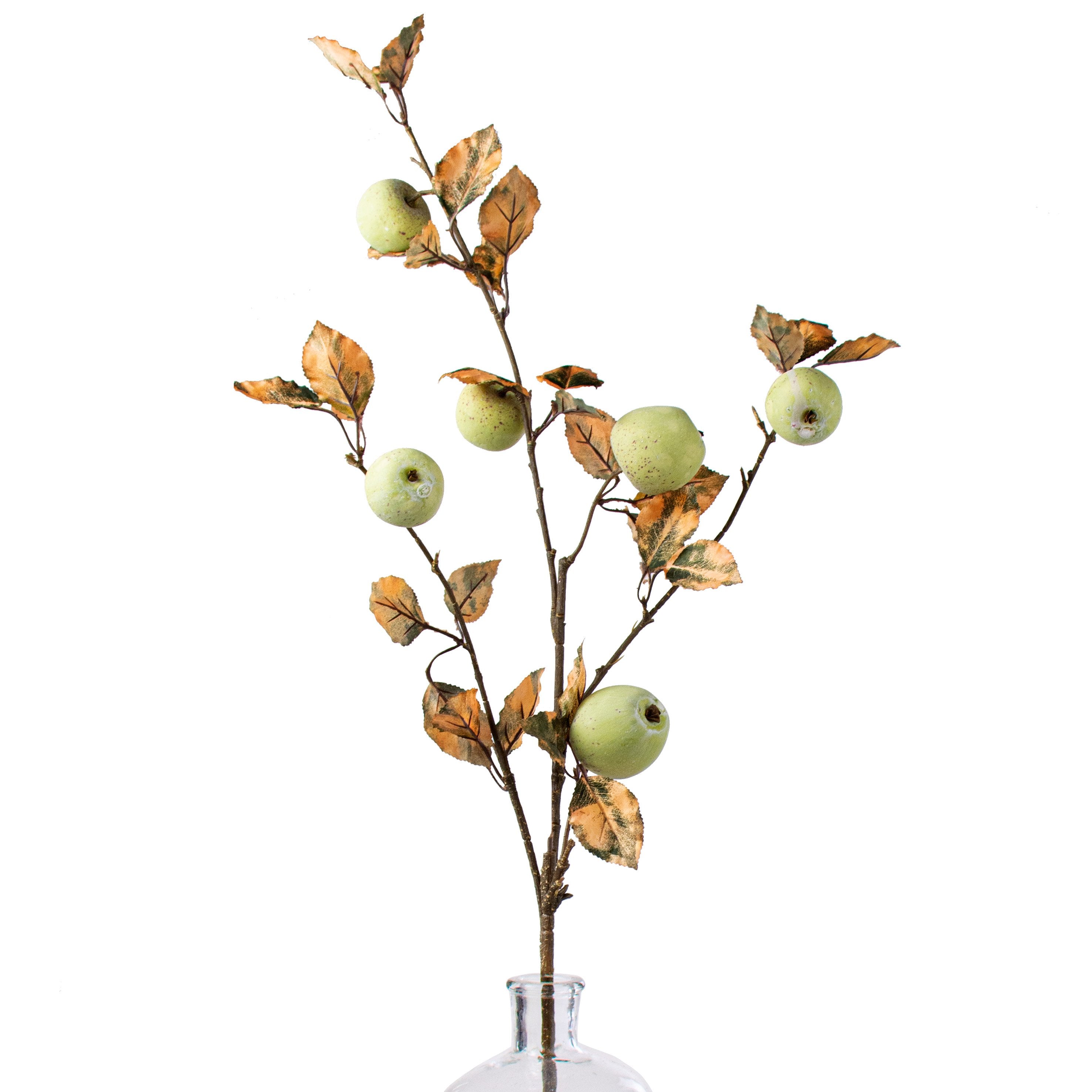 37" Apple & Leaves Spray Item Number: 159482