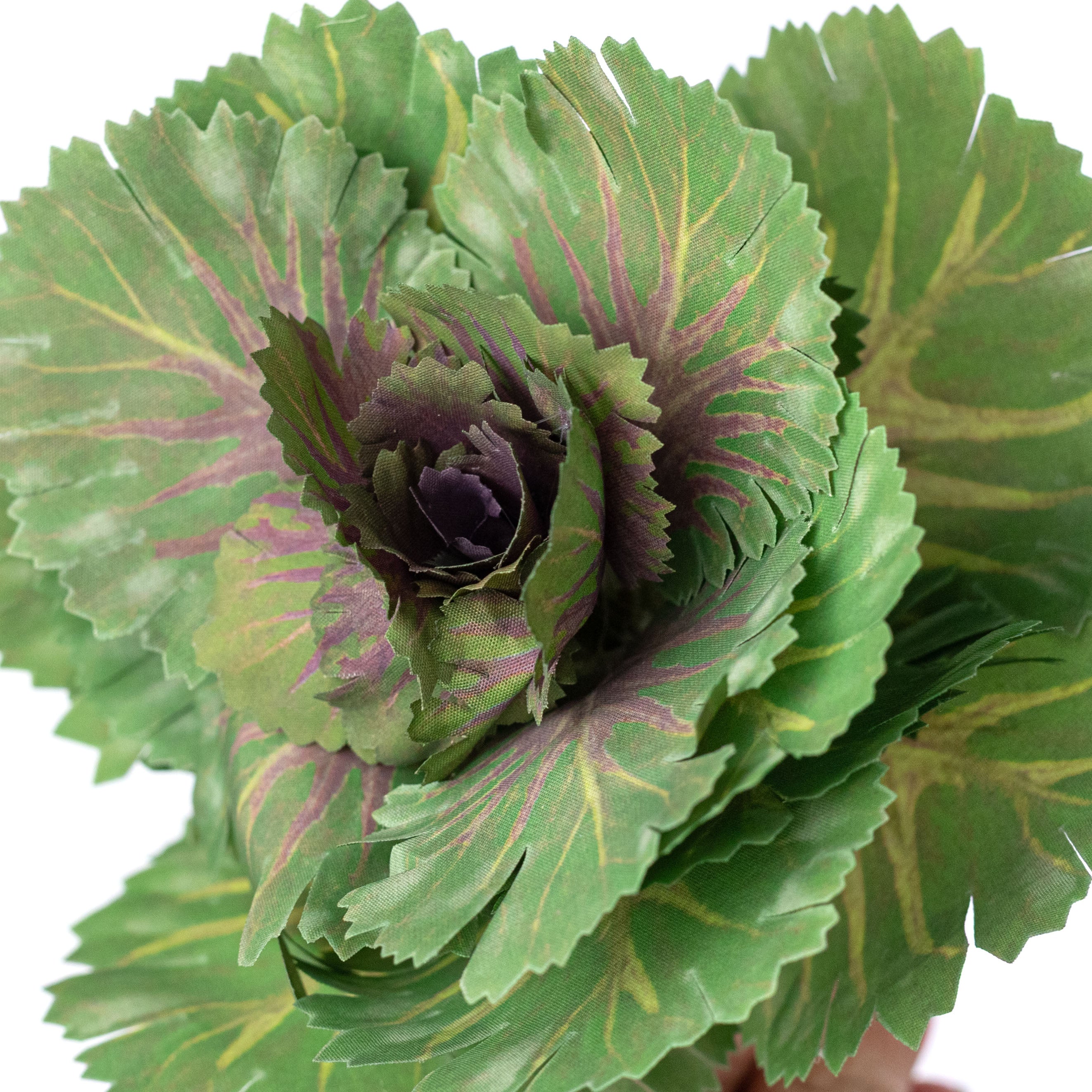 9" Artificial Cabbage Plant Pick: Green Lifestyle Photo