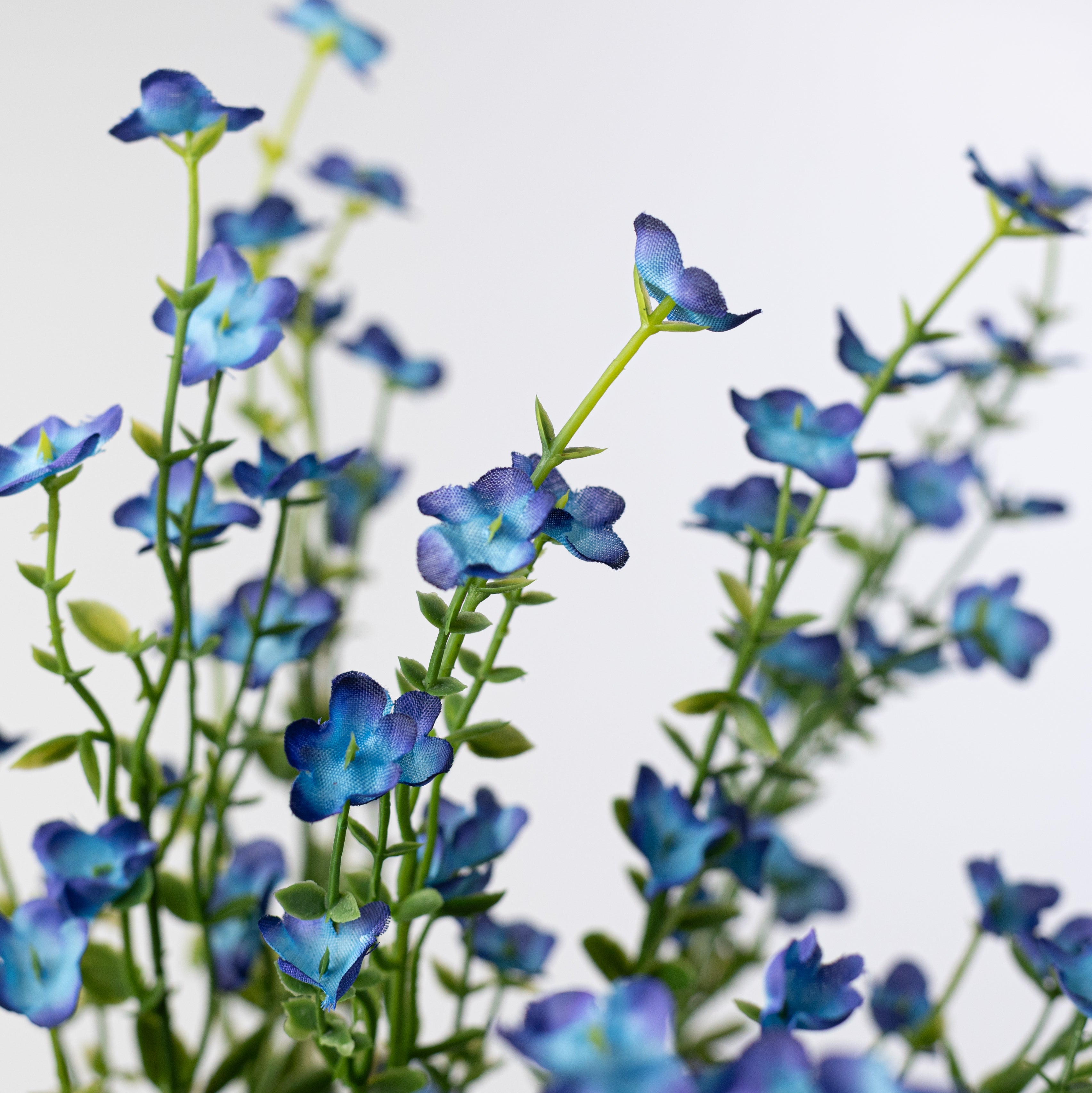17" Artificial Forget-Me-Not Bush: Blue Lifestyle Photo