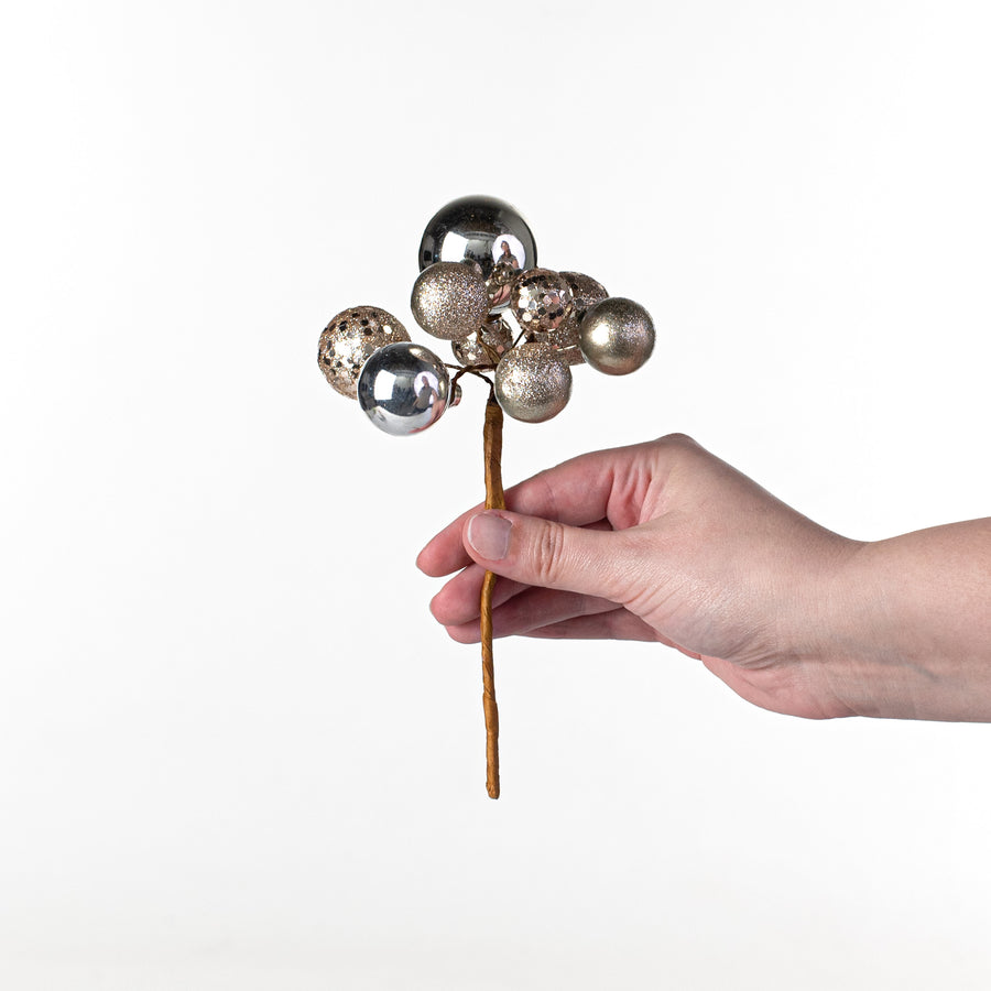 8" Assorted Ball Pick: Champagne (24) detail photo 3
