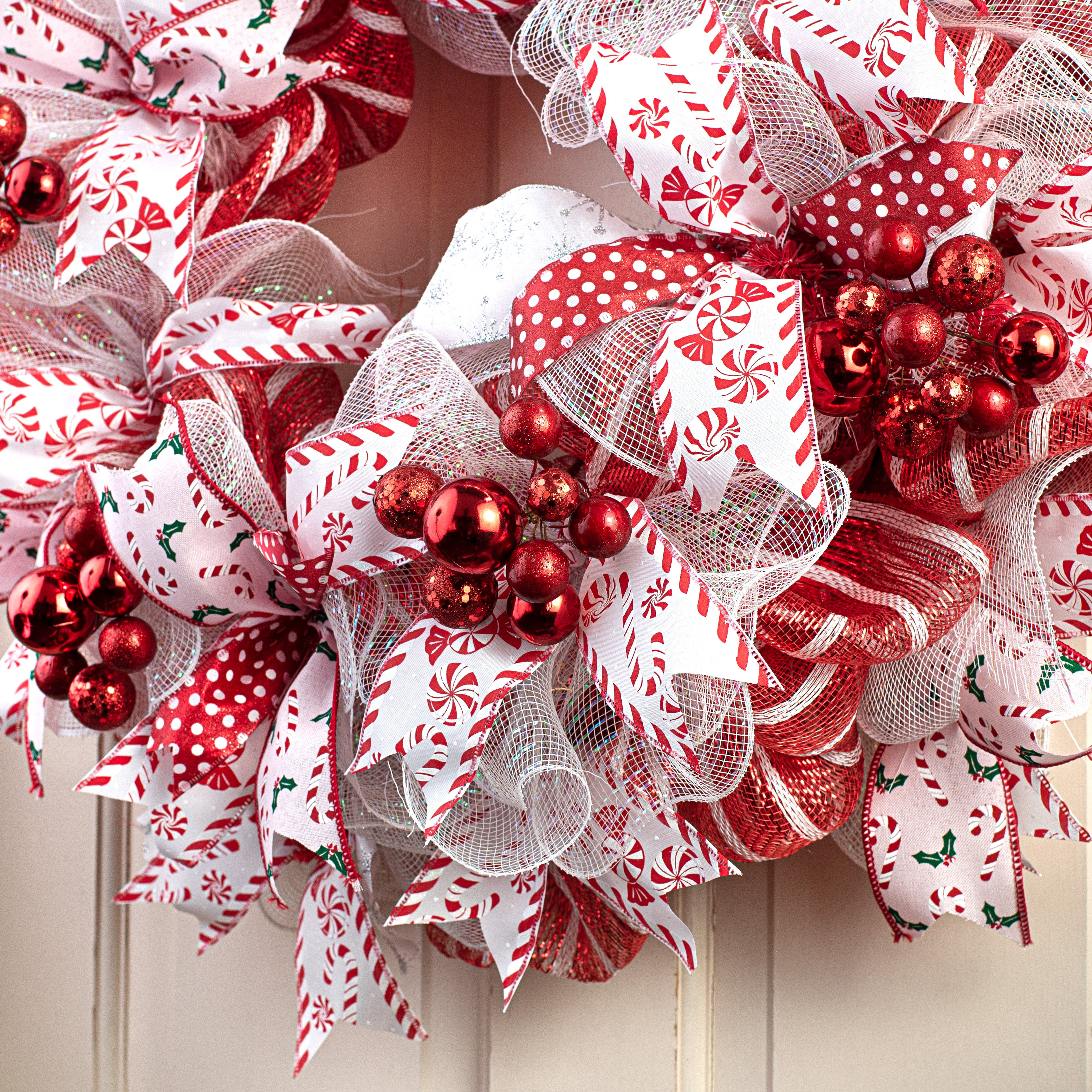8" Assorted Ball Pick: Red (24) Lifestyle Photo