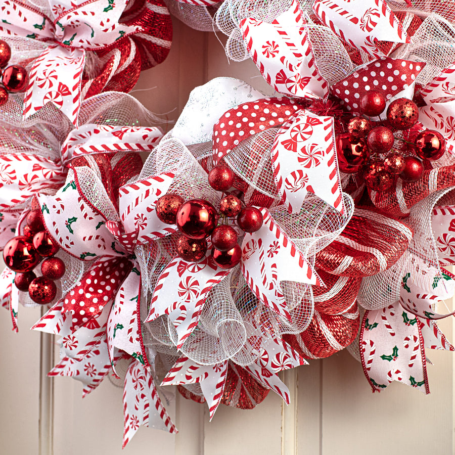 8" Assorted Ball Pick: Red (24) Lifestyle Photo