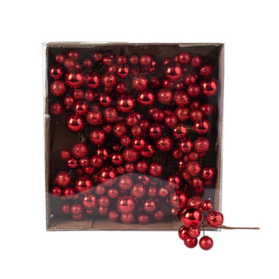 8" Assorted Ball Pick: Red (24) Item Number: 282543