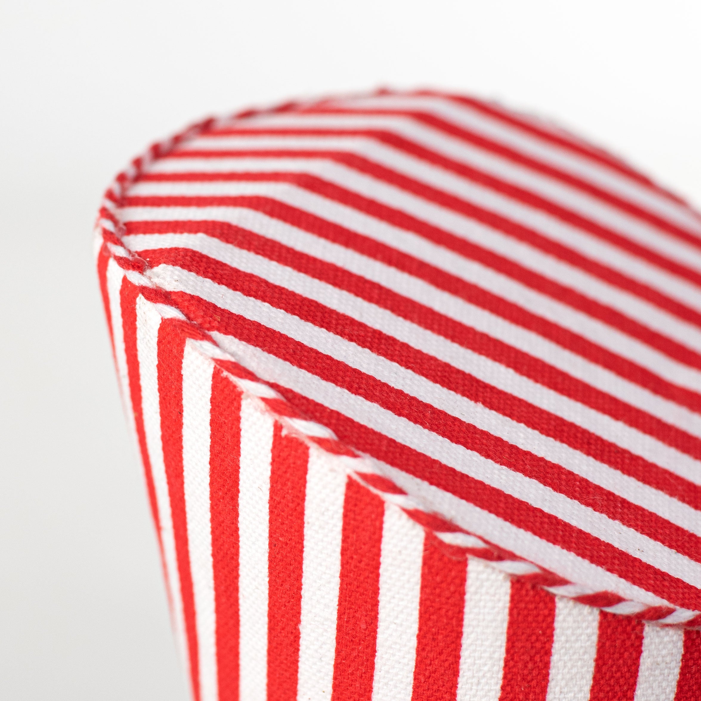 10" Asymmetrical Stripe Top Hat detail photo 4