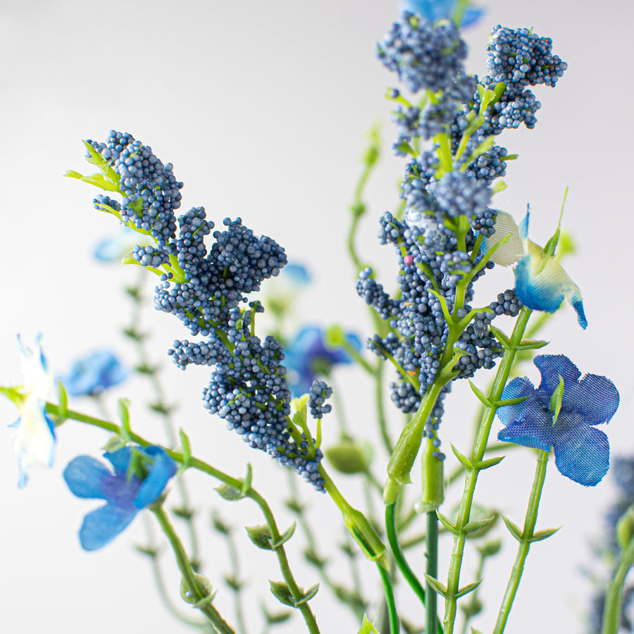 18" Baby's Breath & Lavender Filler Bush: Blue Lifestyle Photo