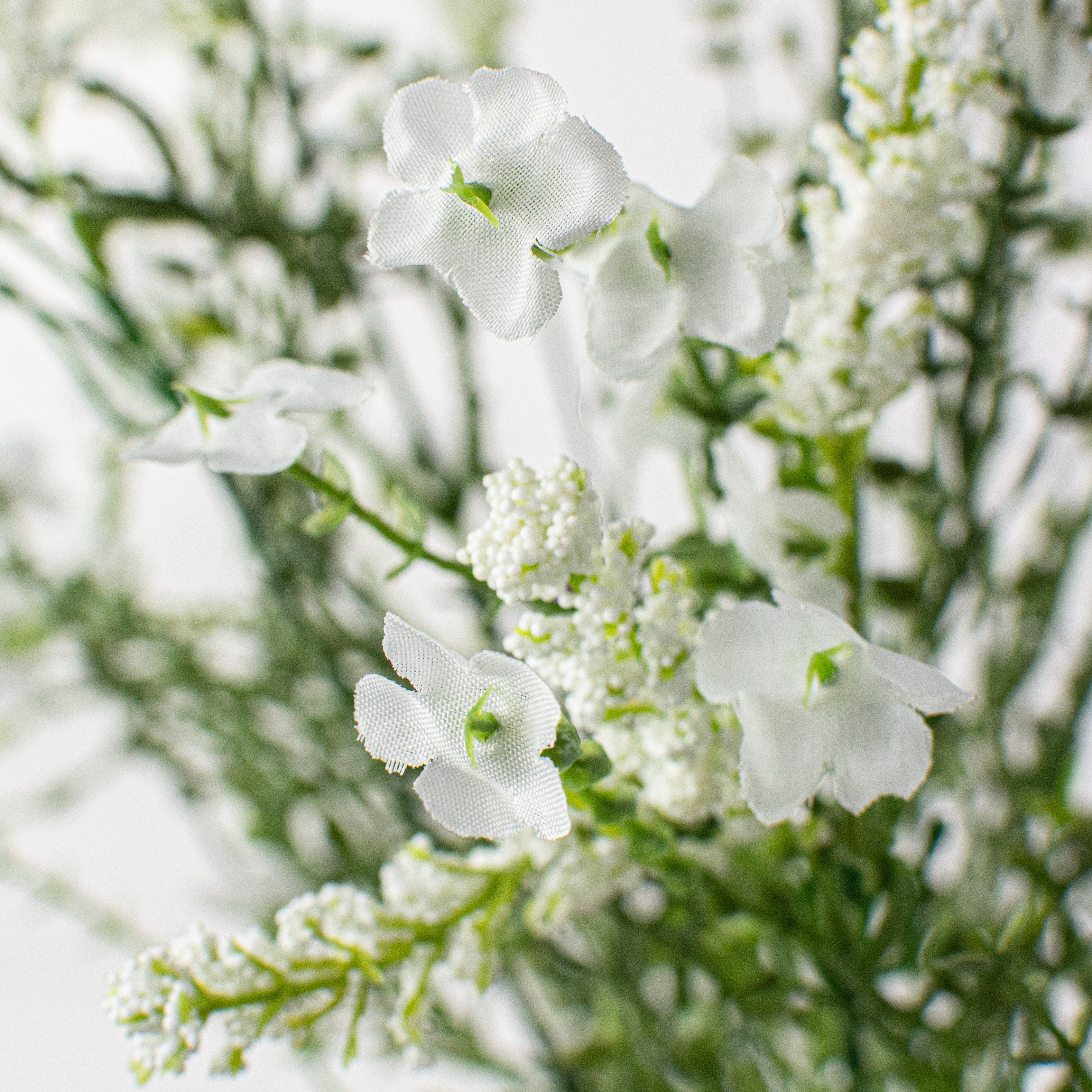 18" Baby's Breath & Lavender Filler Bush: White Lifestyle Photo