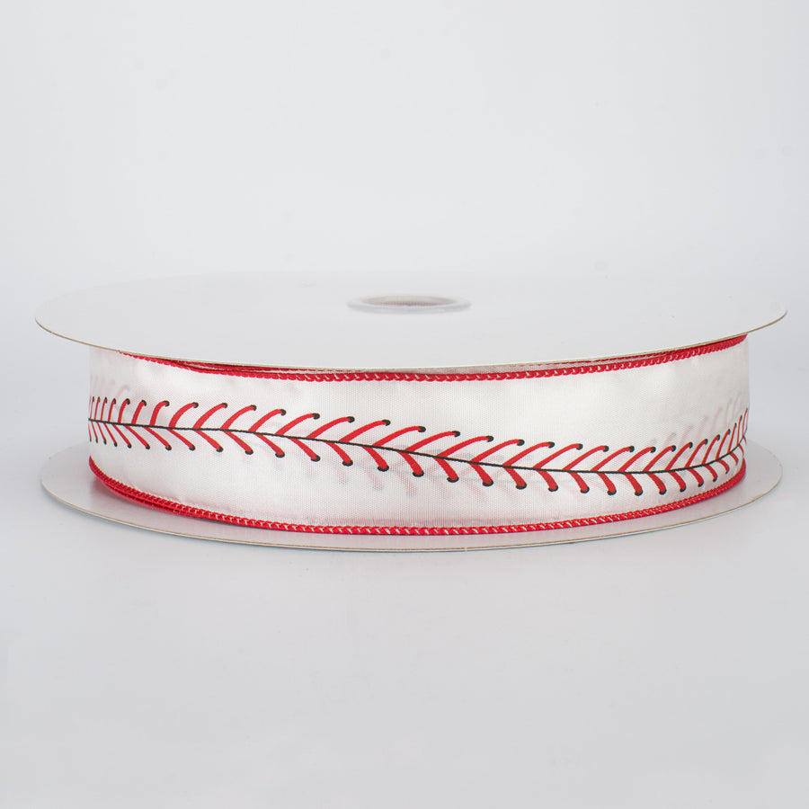 1.5" Baseball Stitching Ribbon (50 Yards)