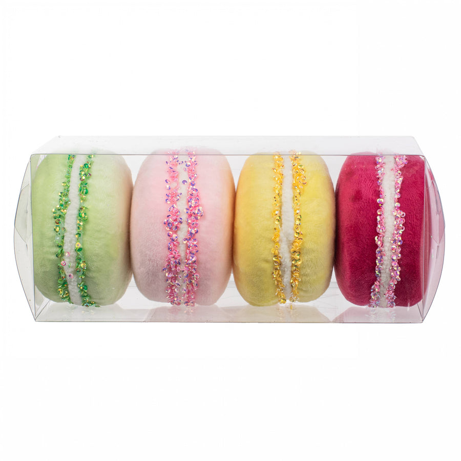 3.5" Macaron Ornaments (4 Assorted)