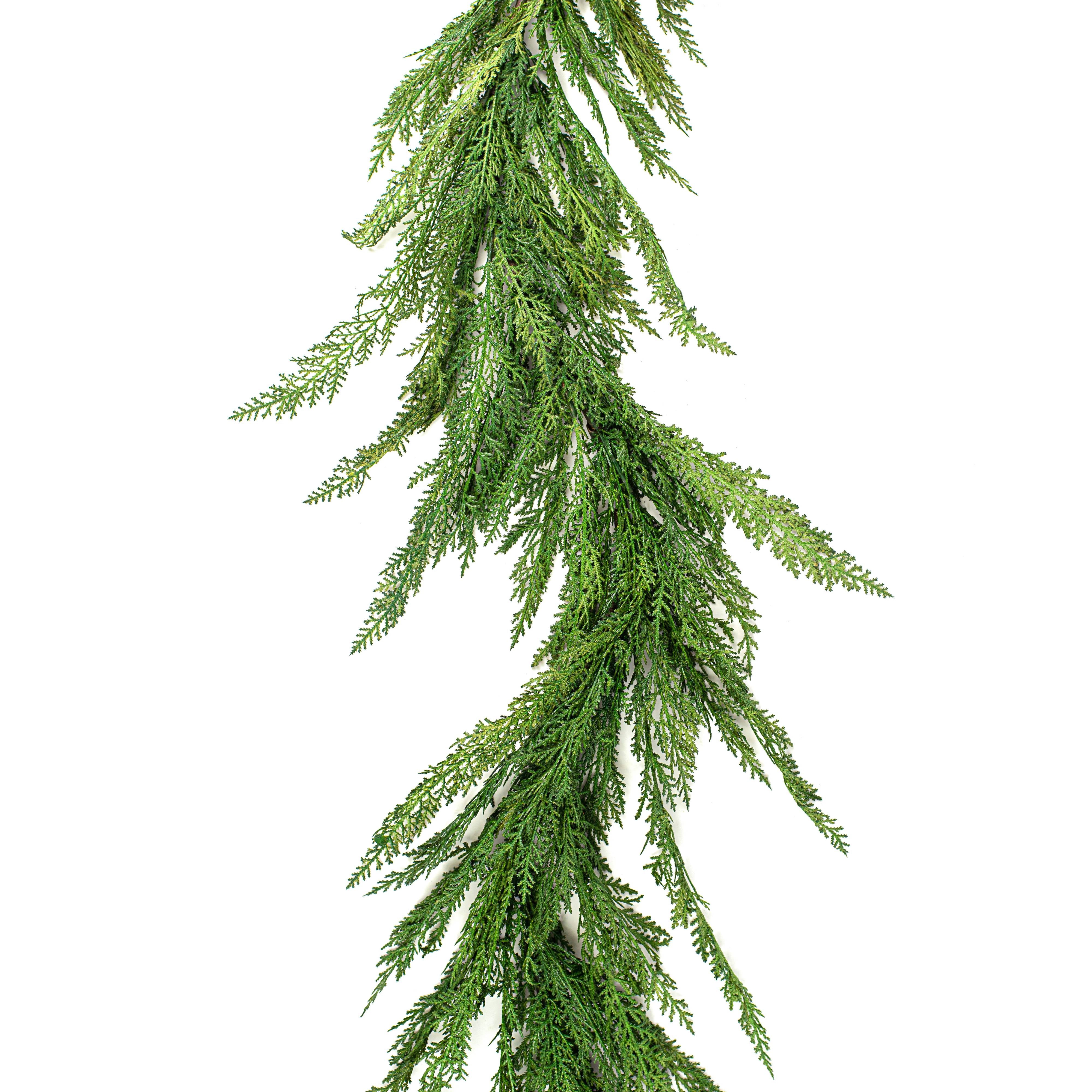 6' Soft Cedar Garland