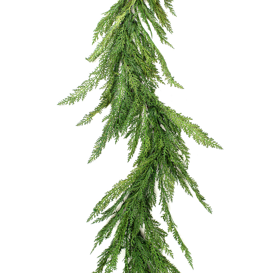 6' Soft Cedar Garland