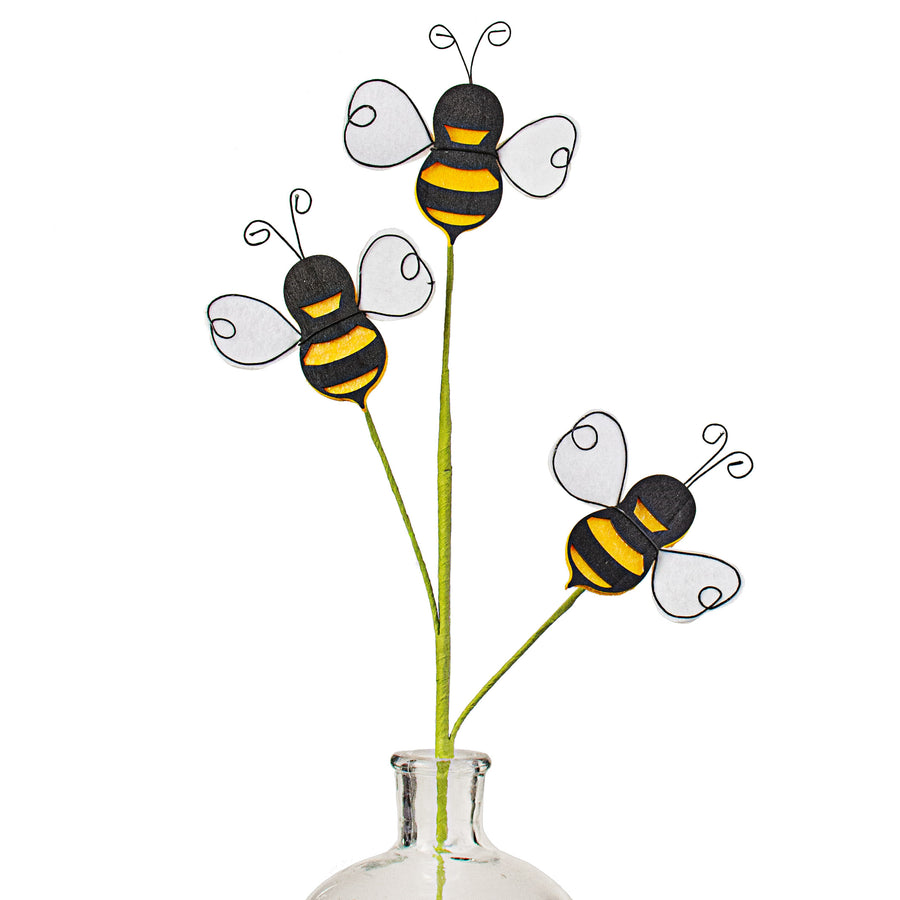 25" Bee Felt Cutout Spray Item Number: 63067YWBK