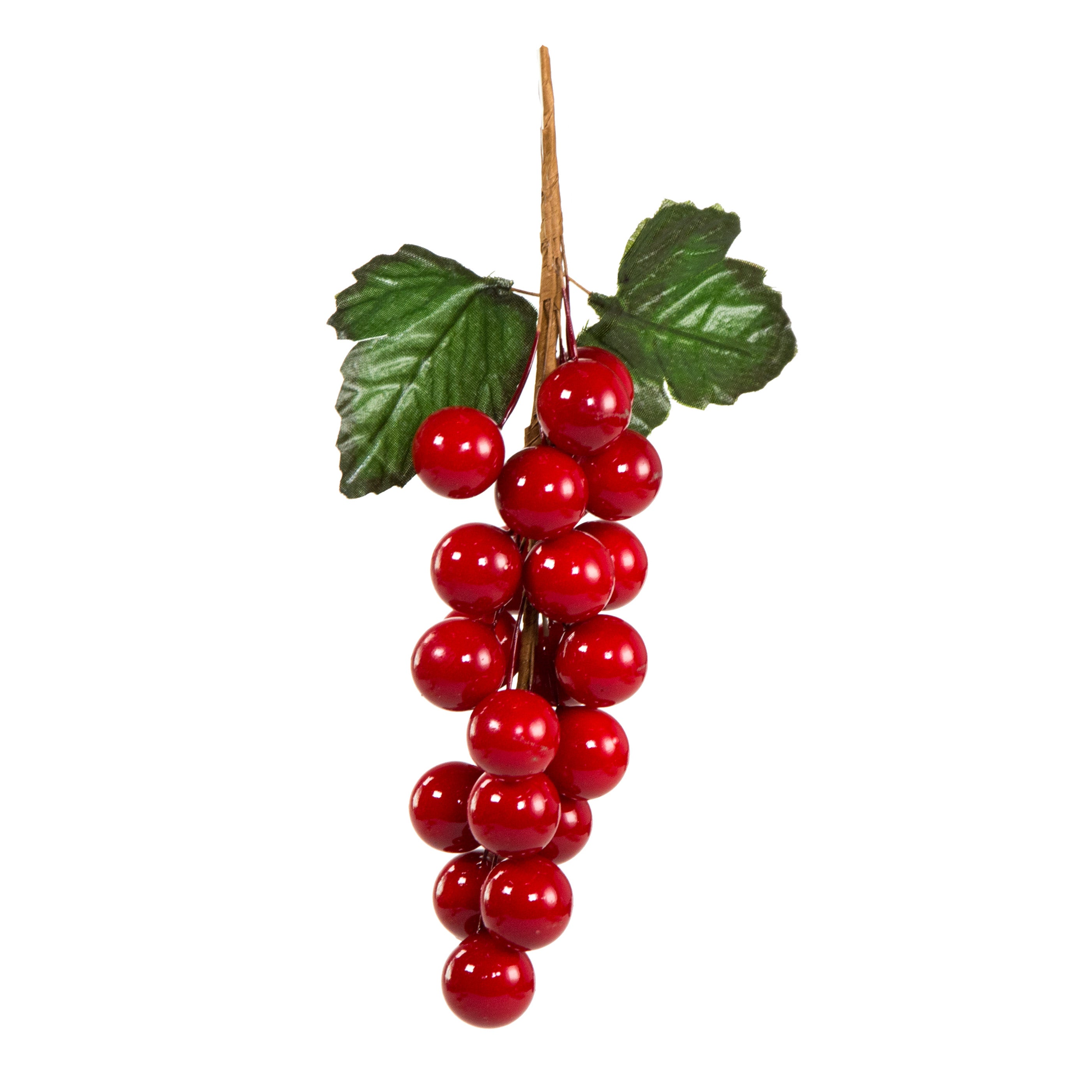 7" Berry Grape Cluster: Shiny Red Item Number: EF962224