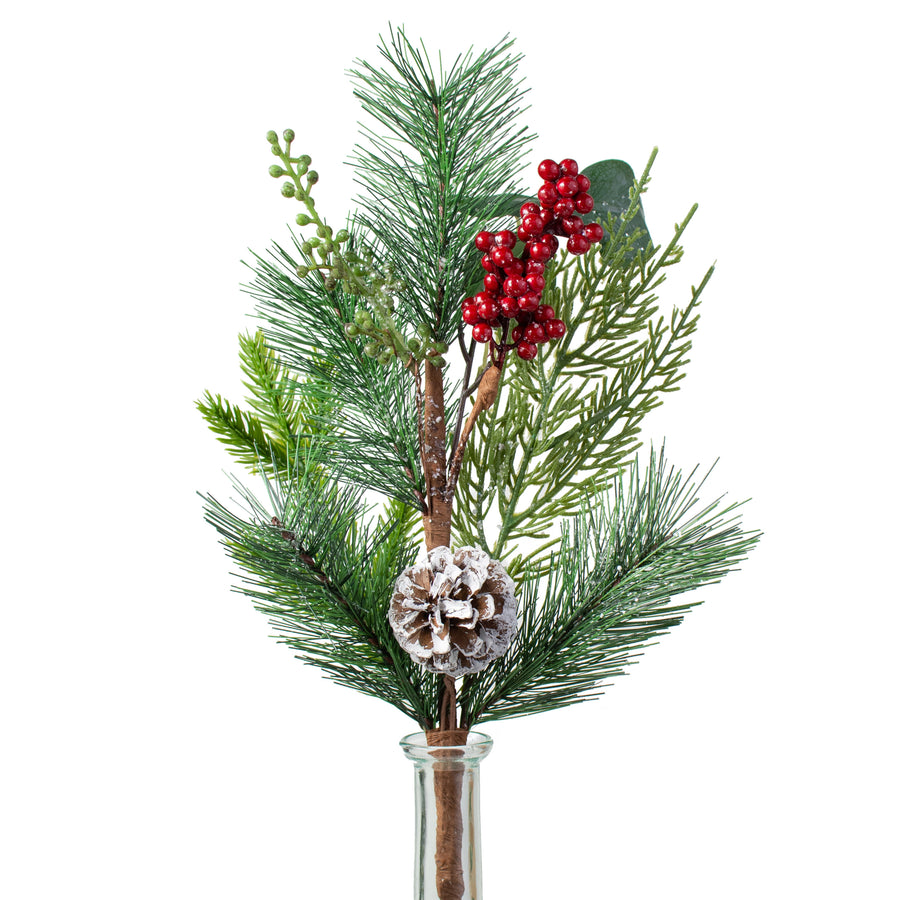 16" Berry & Mix Pine Pick Item Number: 85473SP16