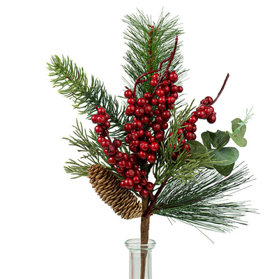 16" Berry Pine Eucalyptus Pick Item Number: 84378SP16