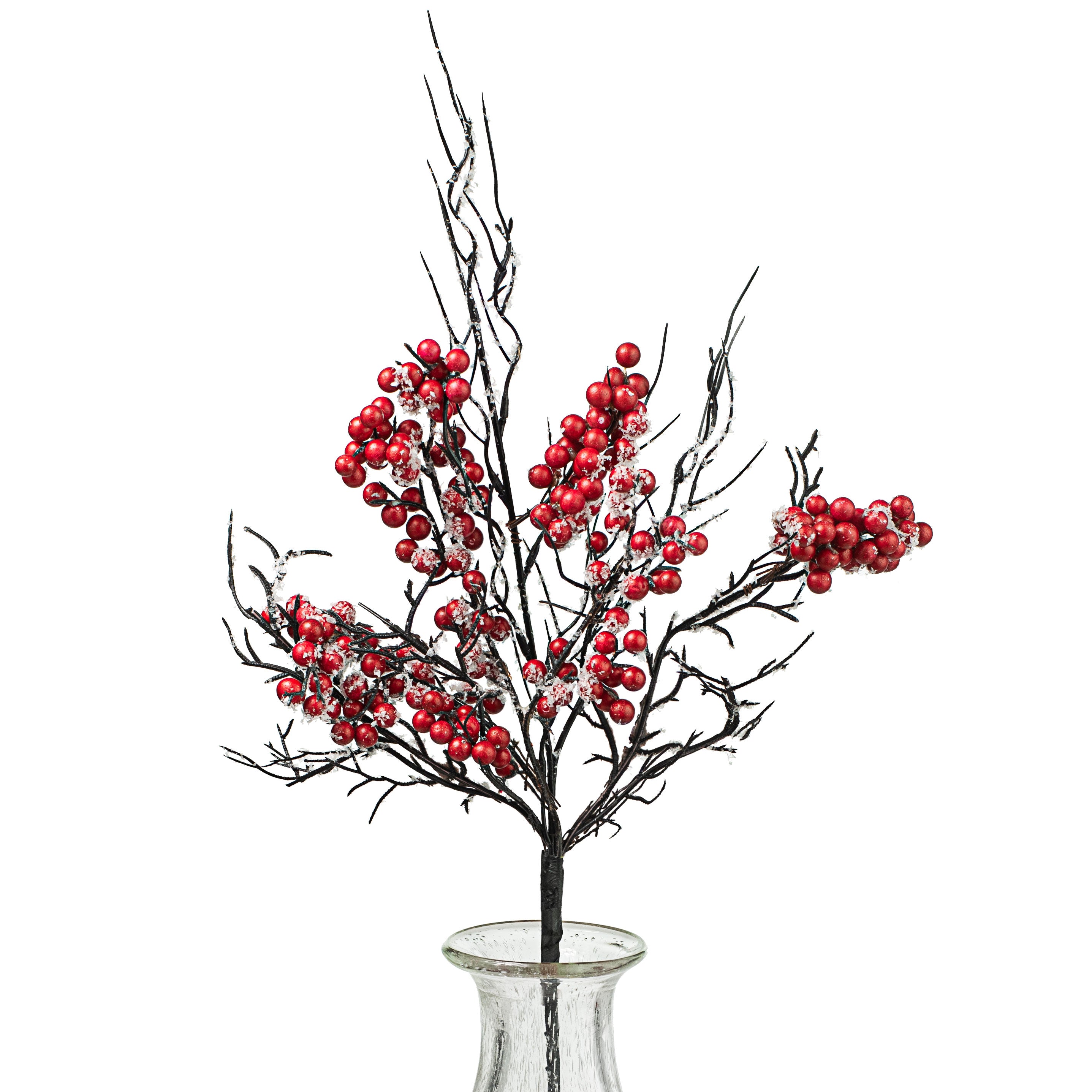 25" Berry Snow Branch Spray Item Number: 2827013RW