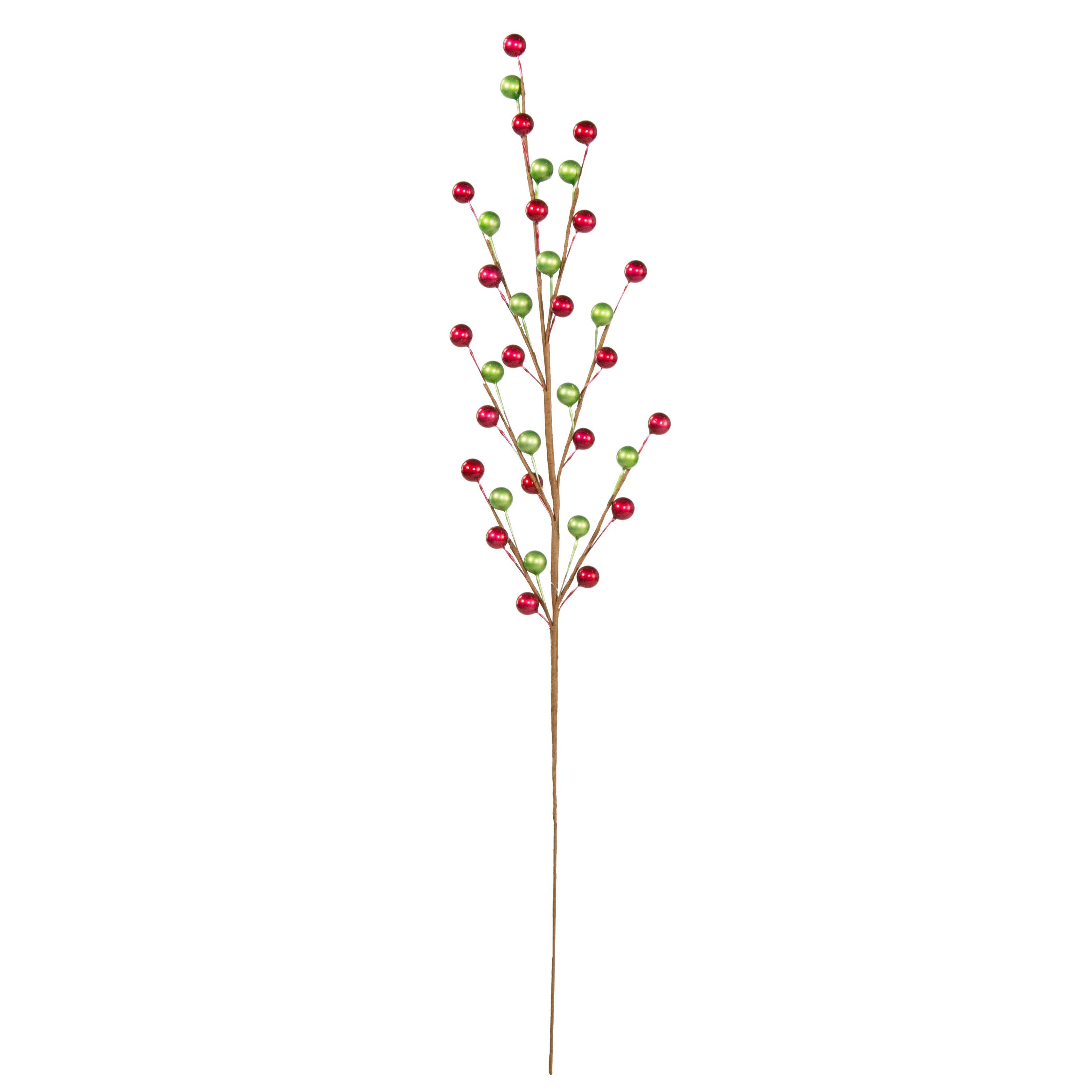 19" Berry Spray: Metallic Red & Green detail photo 3