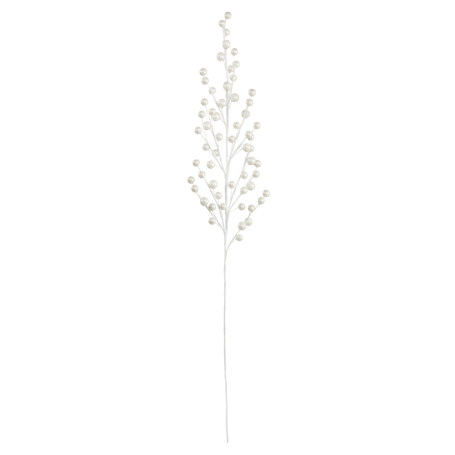 23" Berry Spray: Pearl White detail photo 3