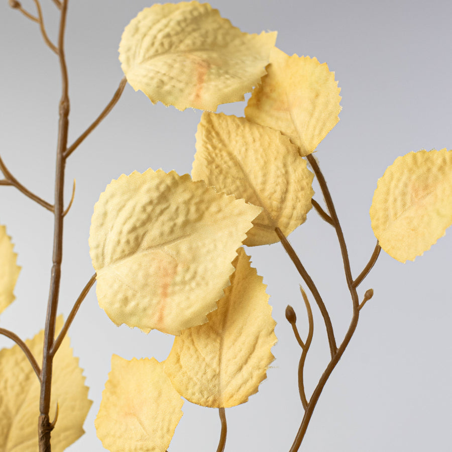 35" Birch Leaves Spray: Beige Lifestyle Photo