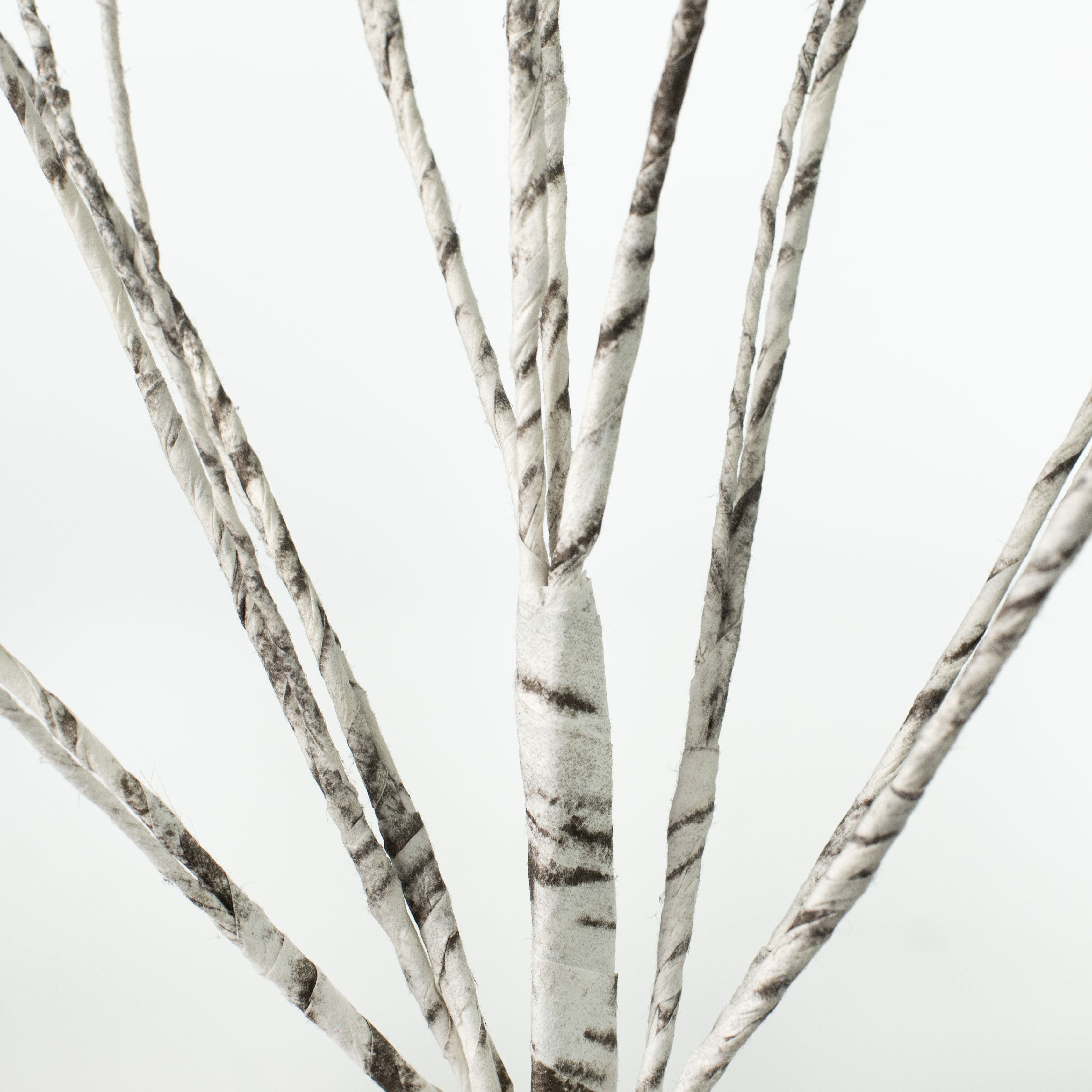 36" Birch Wispy Curl Spray detail photo 3