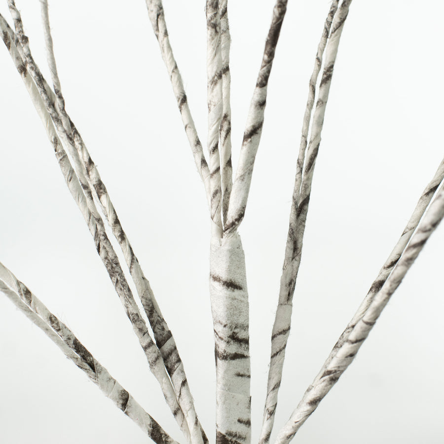 36" Birch Wispy Curl Spray detail photo 3