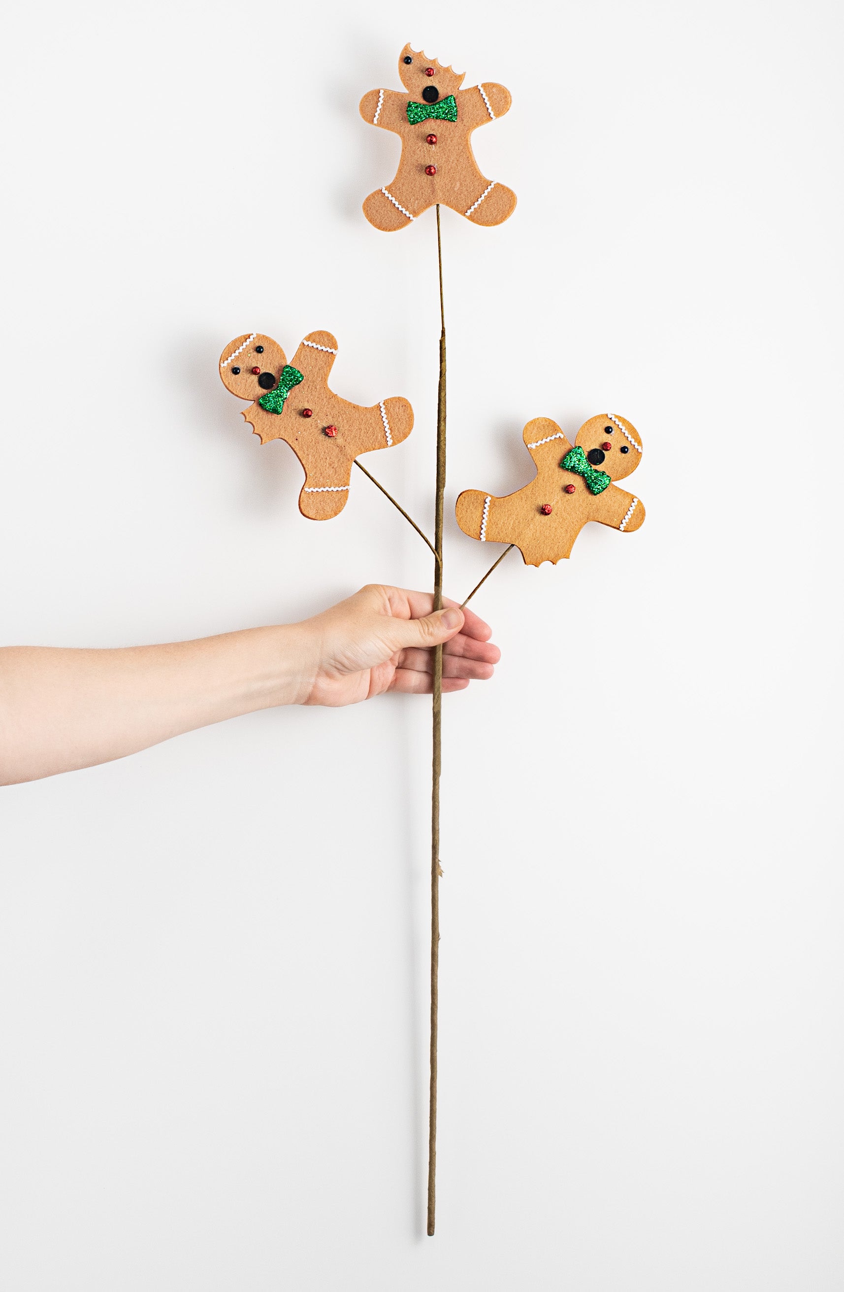 30" Bitten Gingerbread Men Pick detail photo 3