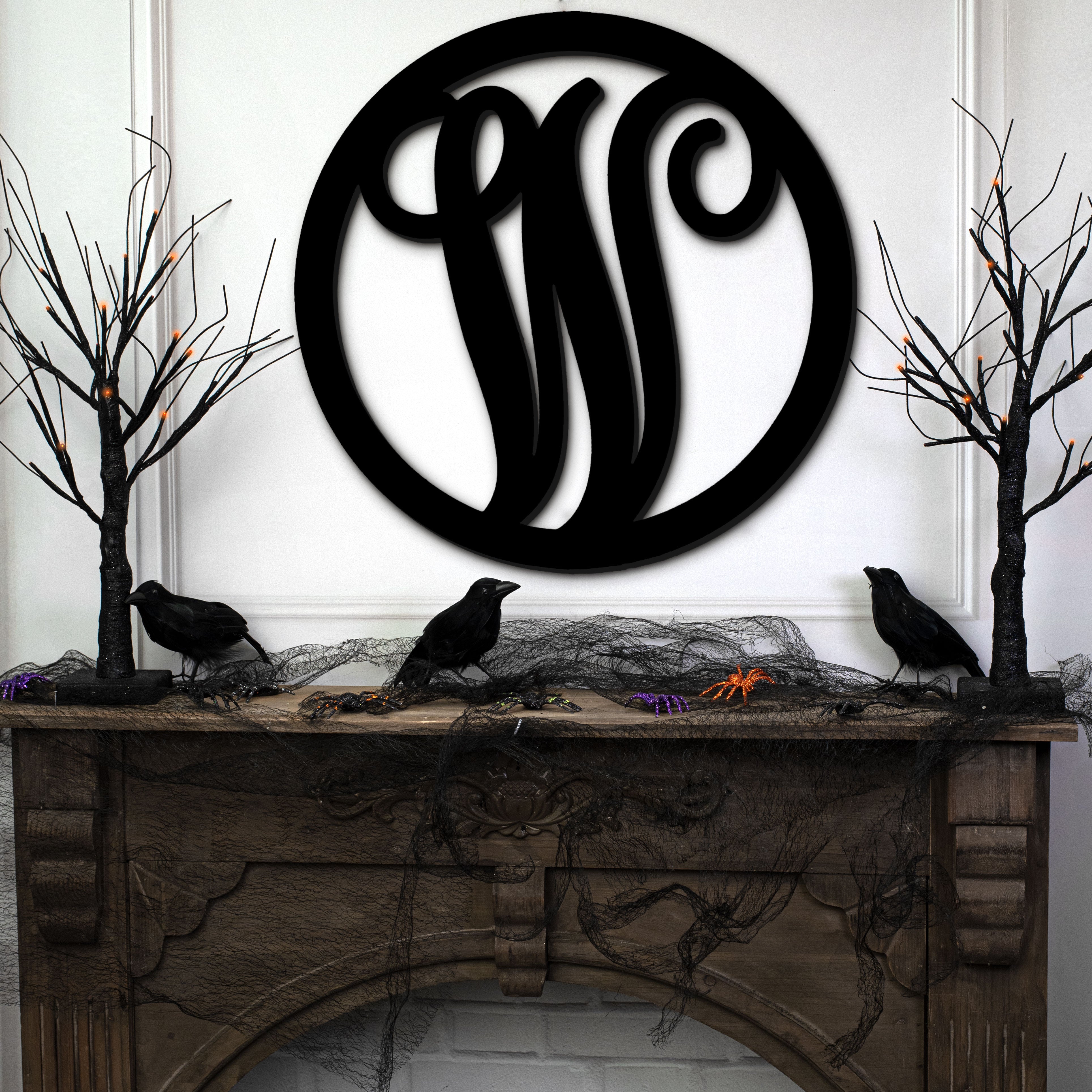 7.5" Black Feather Crow detail photo 3