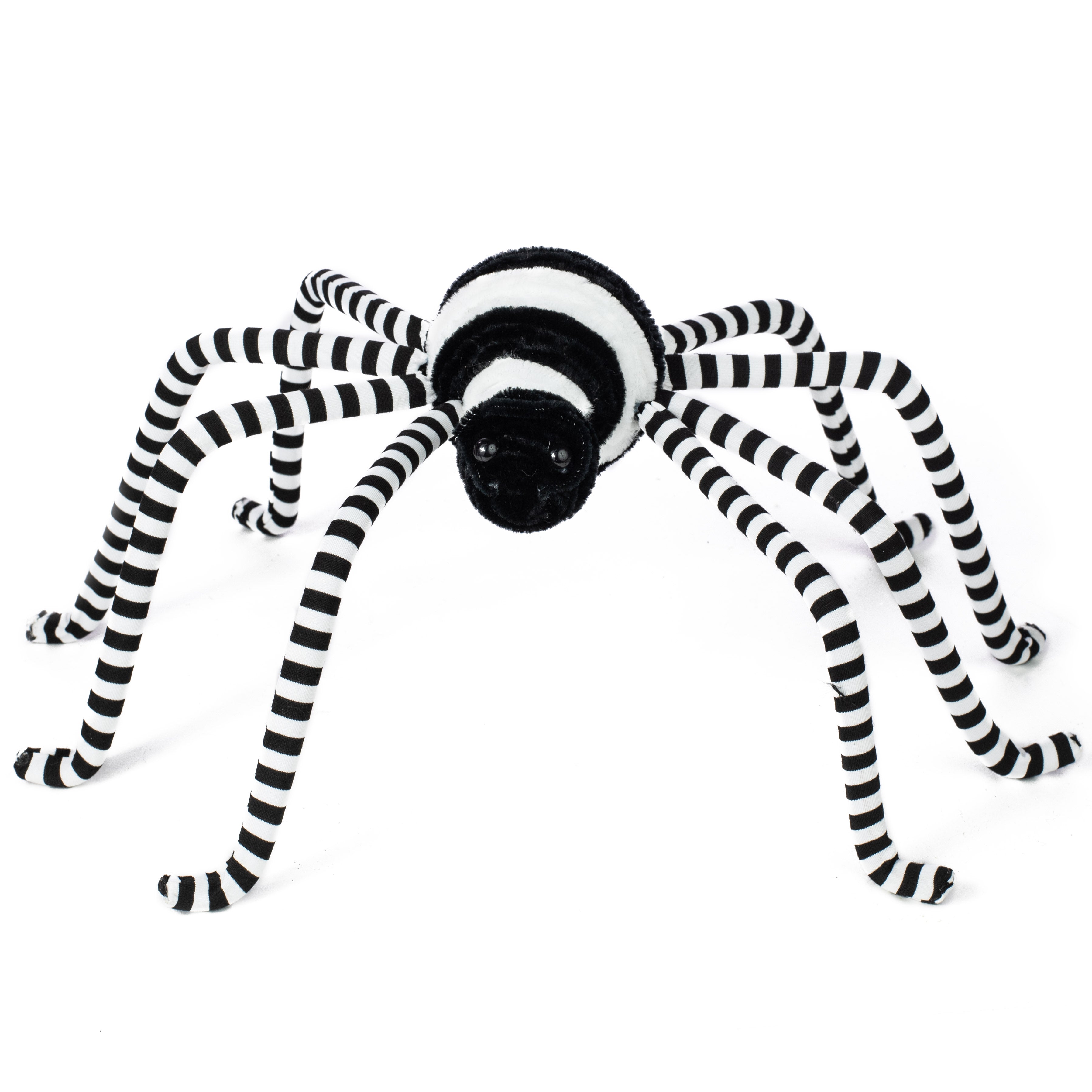 22" Black & White Spider Ornament Item Number: 56309BKWT