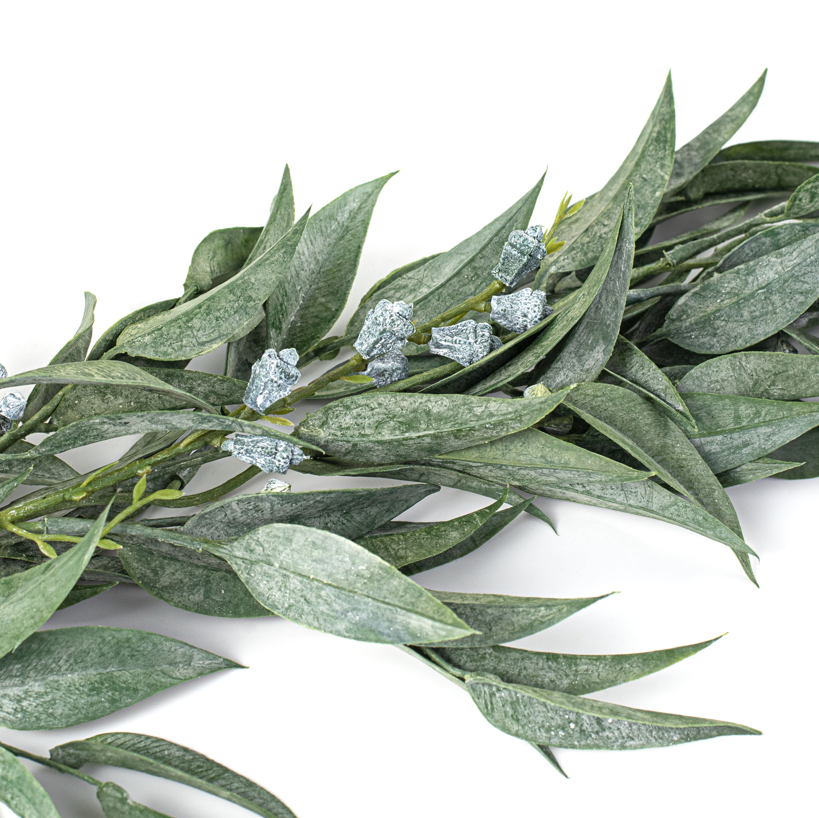 6' Blade Eucalyptus Garland detail photo 3