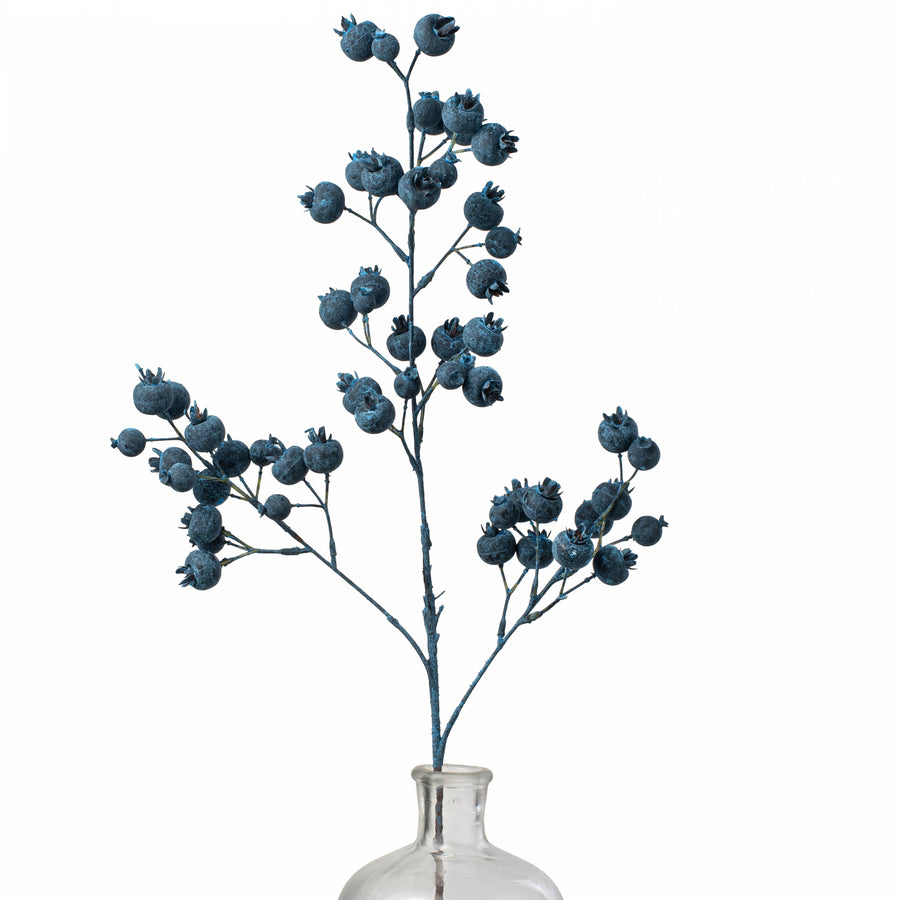28" Blueberry Berry Spray Item Number: 235042