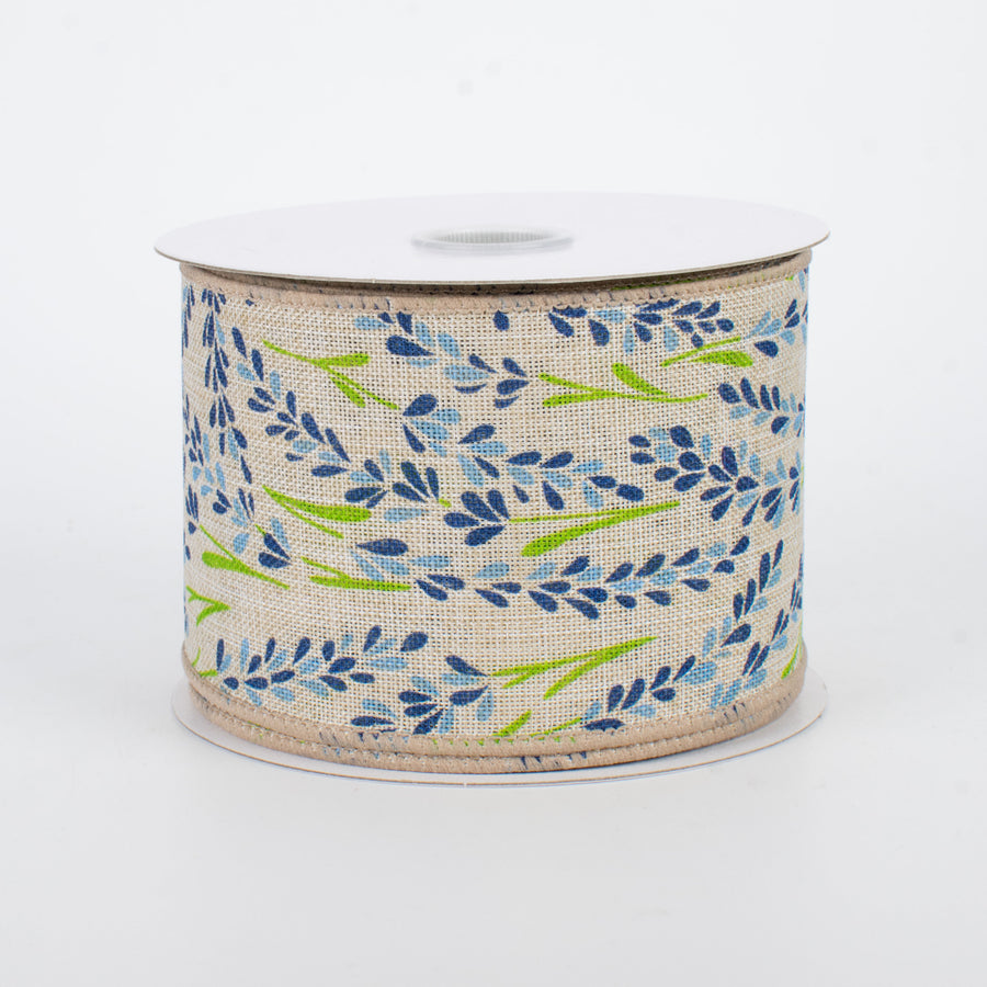 2.5" Bluebonnet Ribbon: Blue (10 Yards)