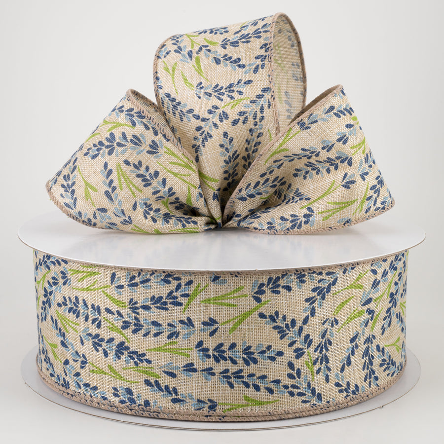2.5" Bluebonnet Ribbon: Blue (50 Yards) Lifestyle Photo