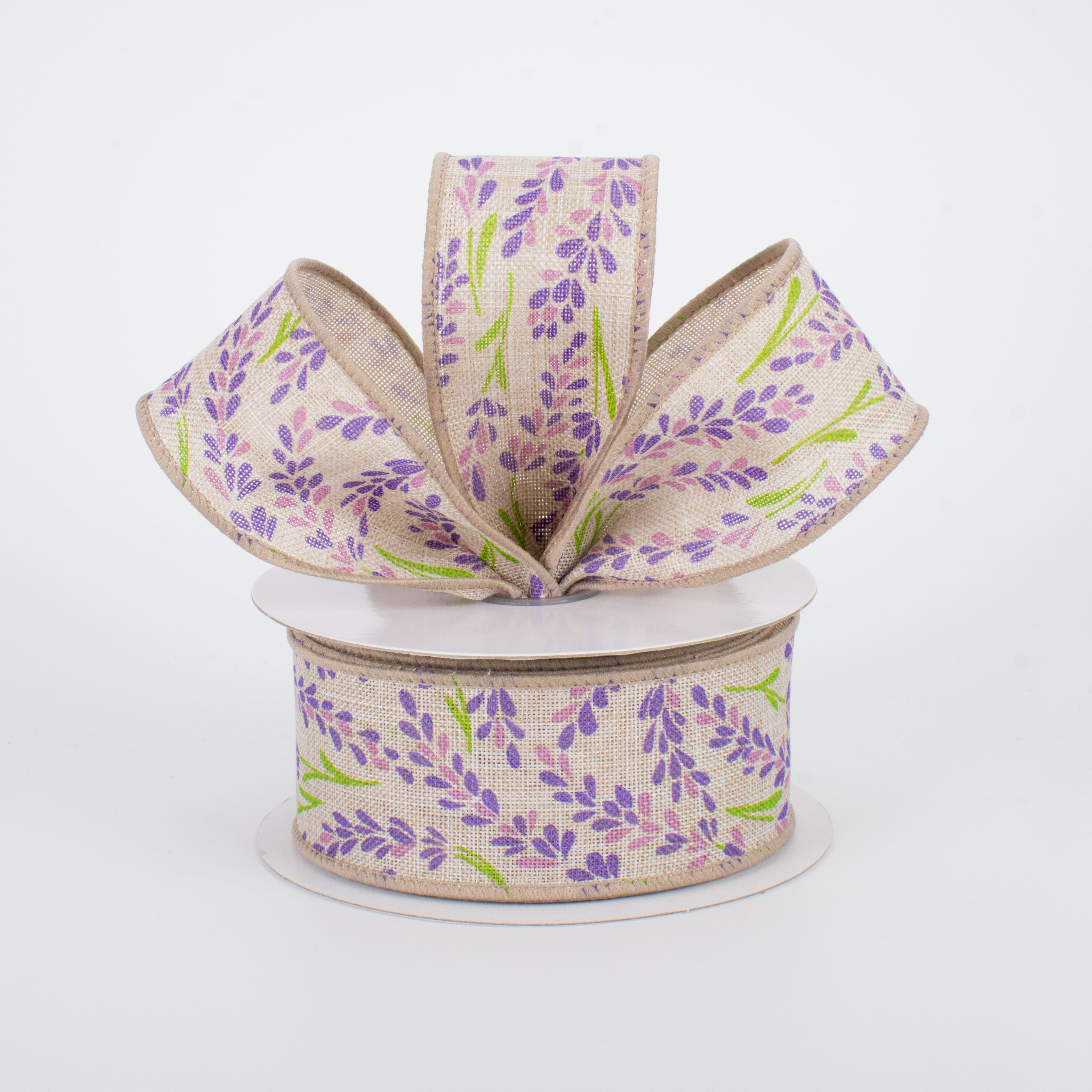 1.5" Bluebonnet Ribbon: Lavender (10 Yards) Lifestyle Photo