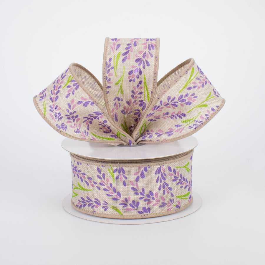 1.5" Bluebonnet Ribbon: Lavender (10 Yards) Lifestyle Photo