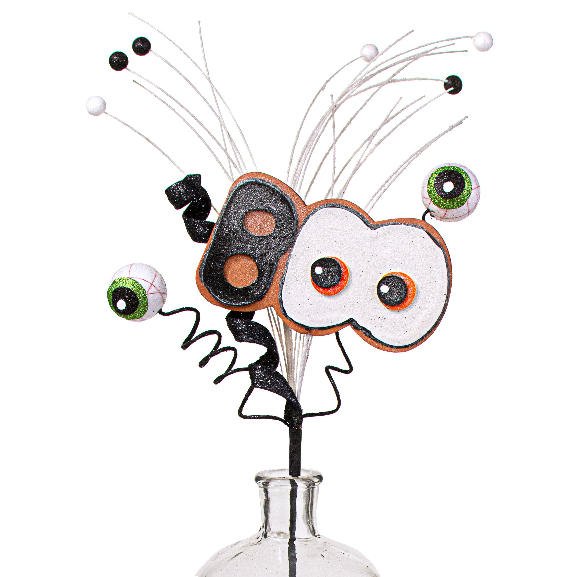 24" Boo Eyeball Spray Item Number: 56831BKWT