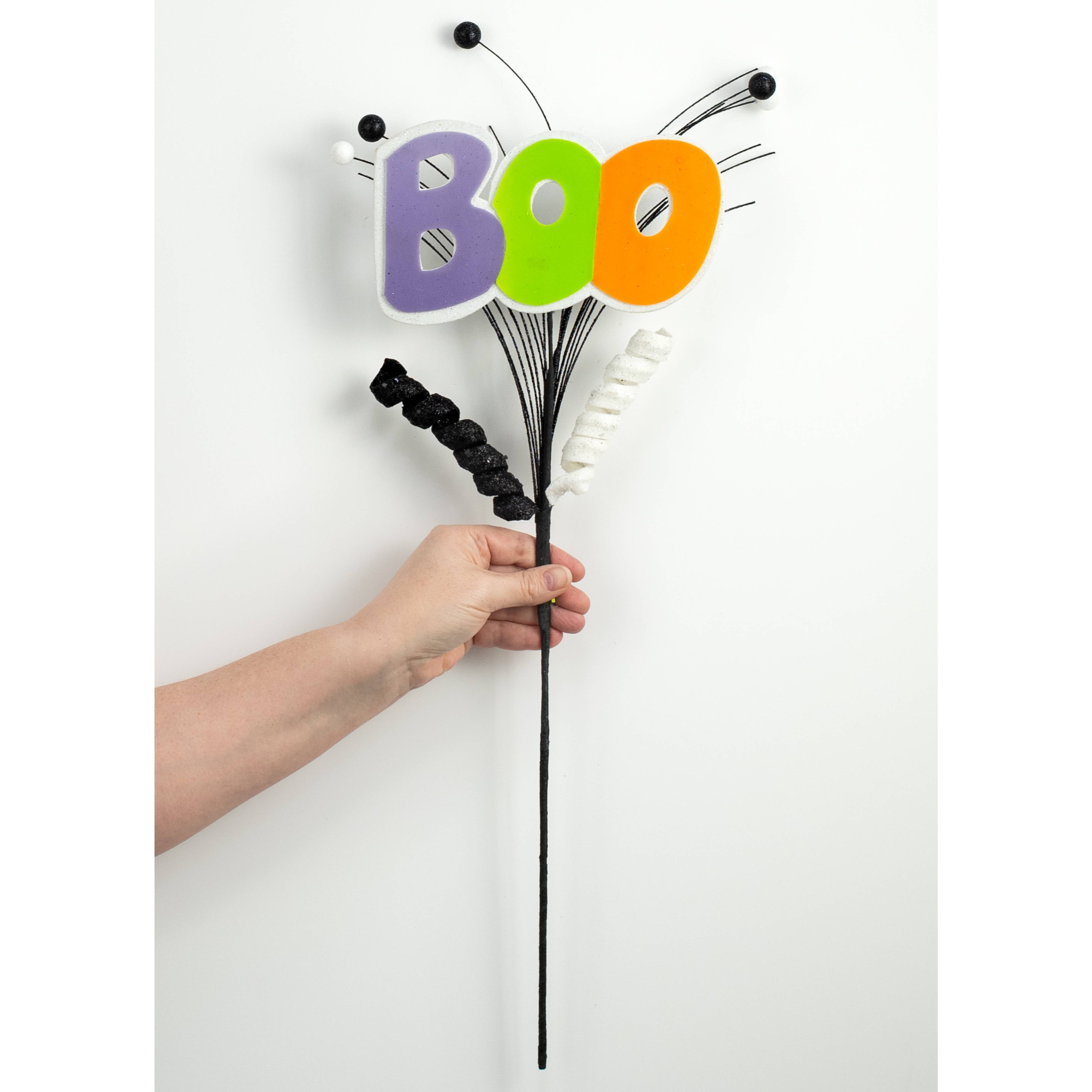 24" Boo Spray: Bright Halloween detail photo 3