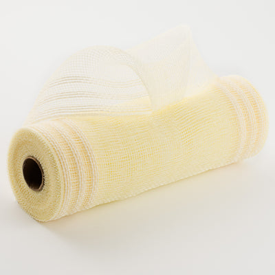10" Border Stripe Mesh: Cream Item Number: RY832483