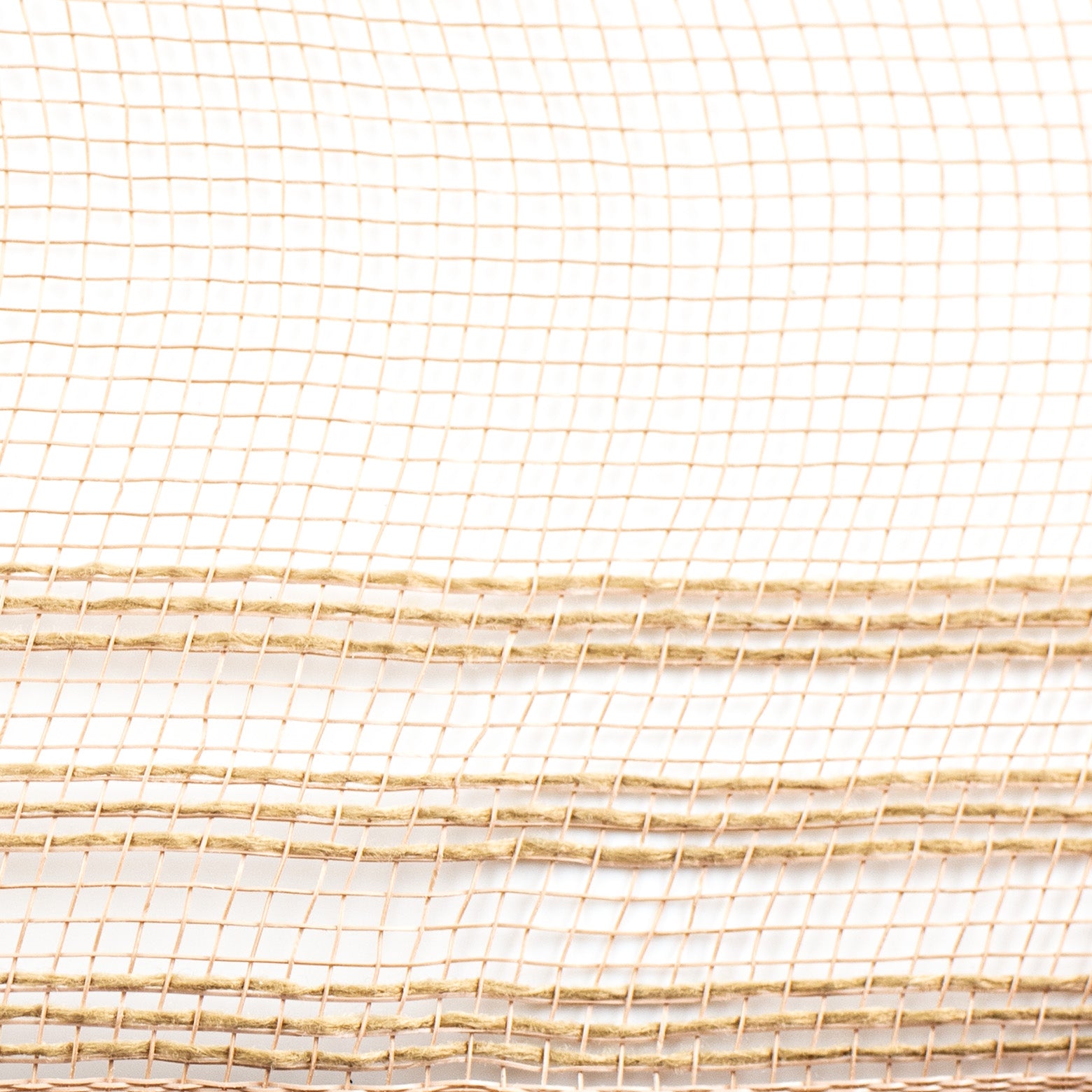 10" Border Stripe Mesh: Natural detail photo 3