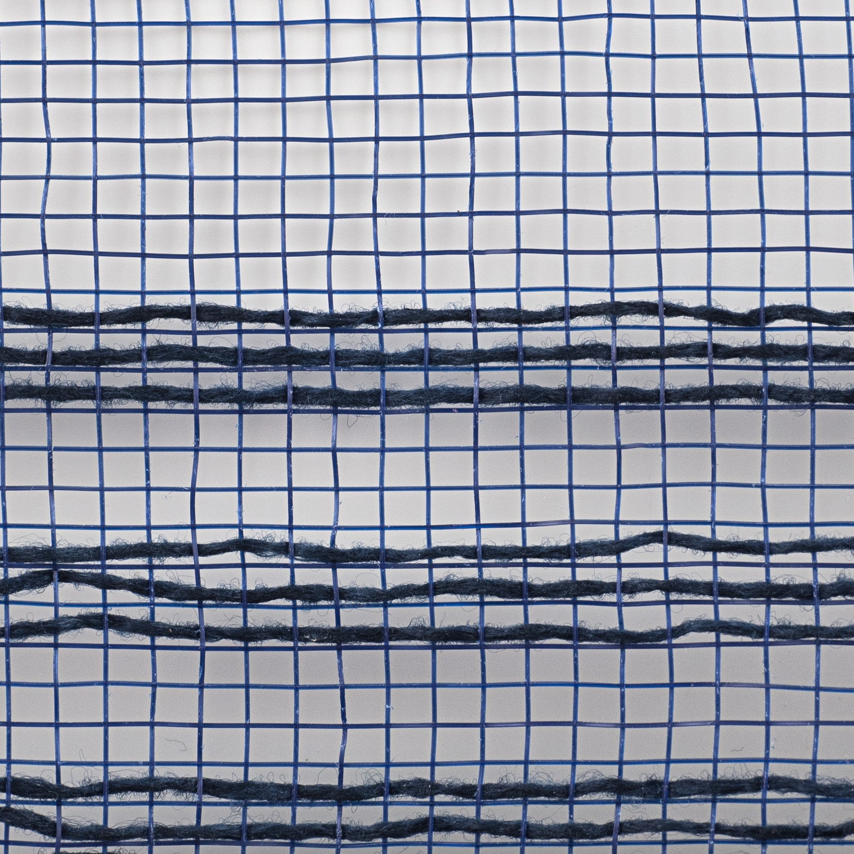 10" Border Stripe Mesh: Navy Blue detail photo 3