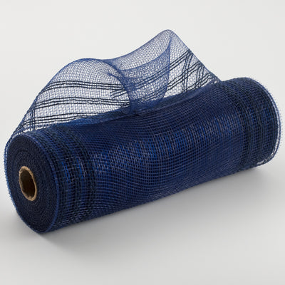 10" Border Stripe Mesh: Navy Blue Item Number: RY832419