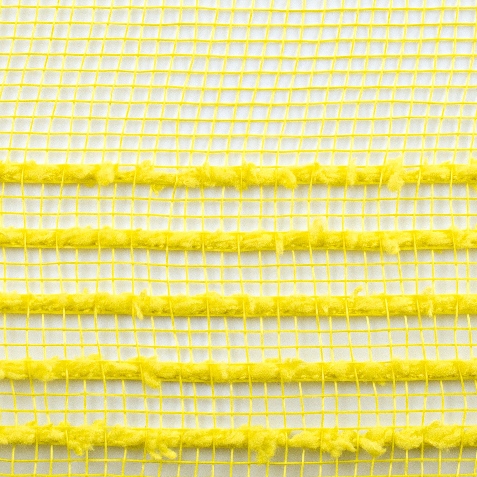 10" Border Stripe Snowdrift Mesh: Yellow detail photo 3