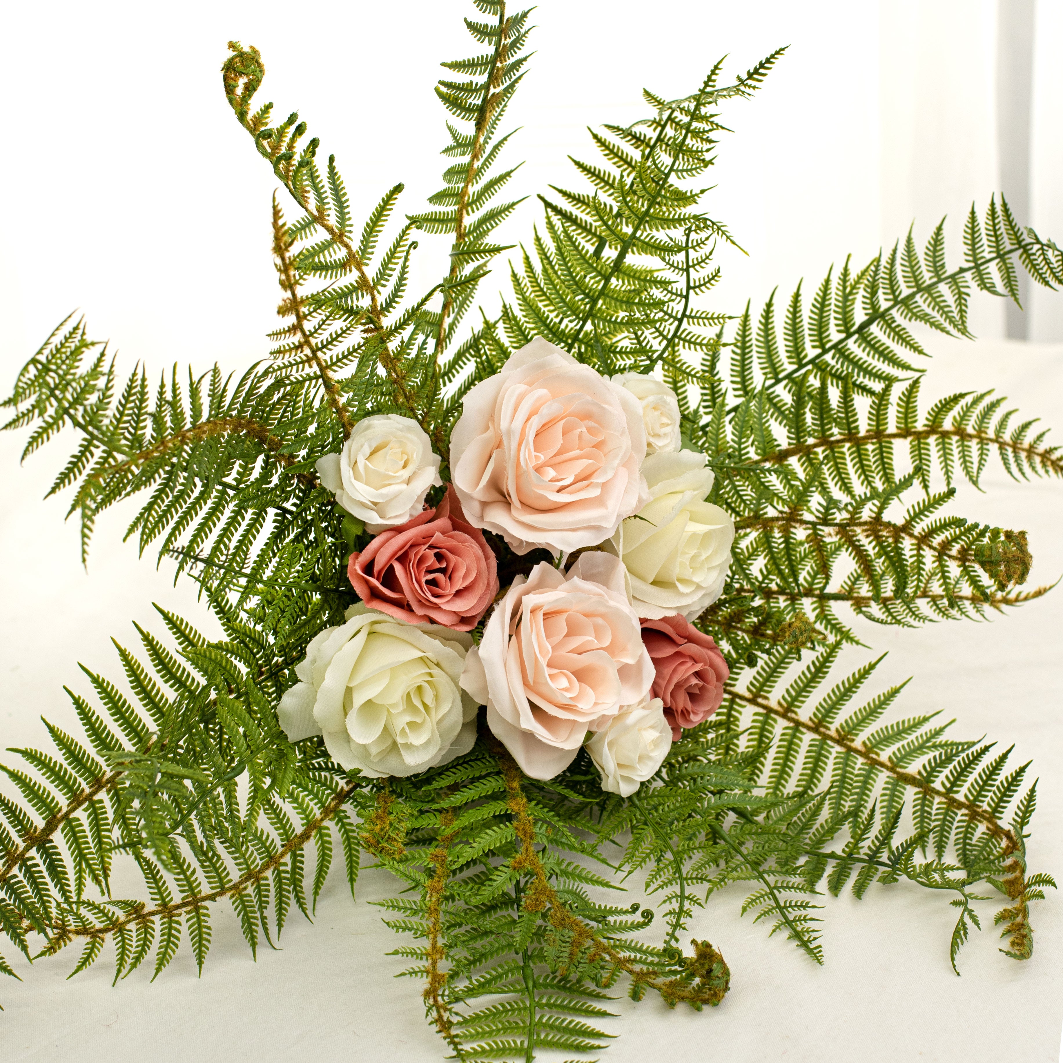 20" Boston Fern Bush detail photo 4