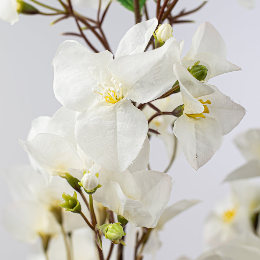 42" Bougainvillea Blossom Spray: Cream Lifestyle Photo