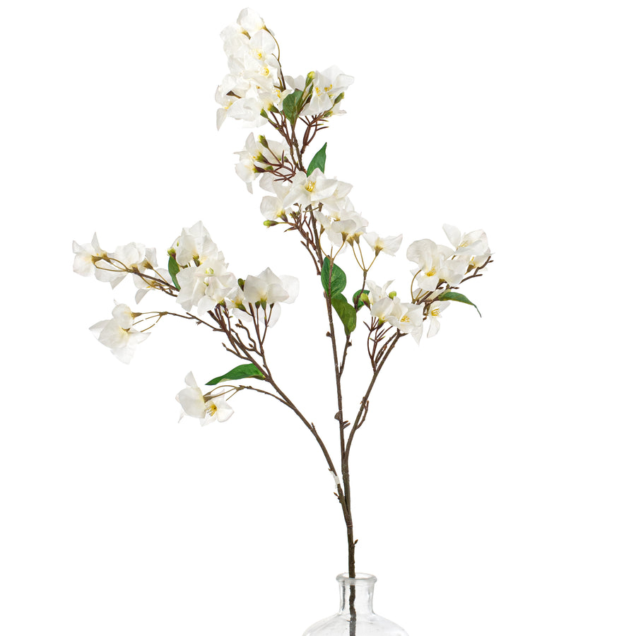 42" Bougainvillea Blossom Spray: Cream Item Number: 2285219CR