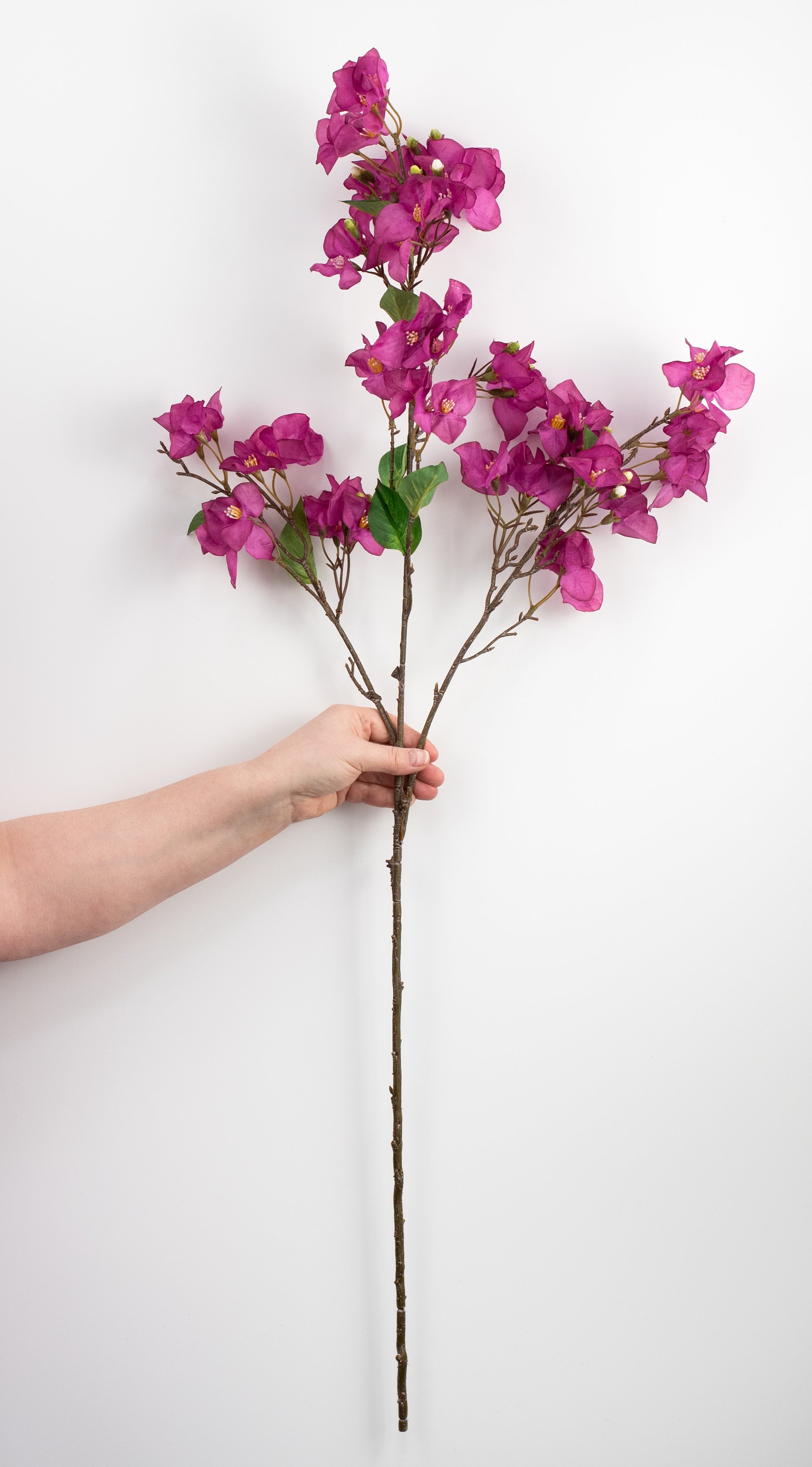 42" Bougainvillea Spray: Dark Fuchsia Pink detail photo 3