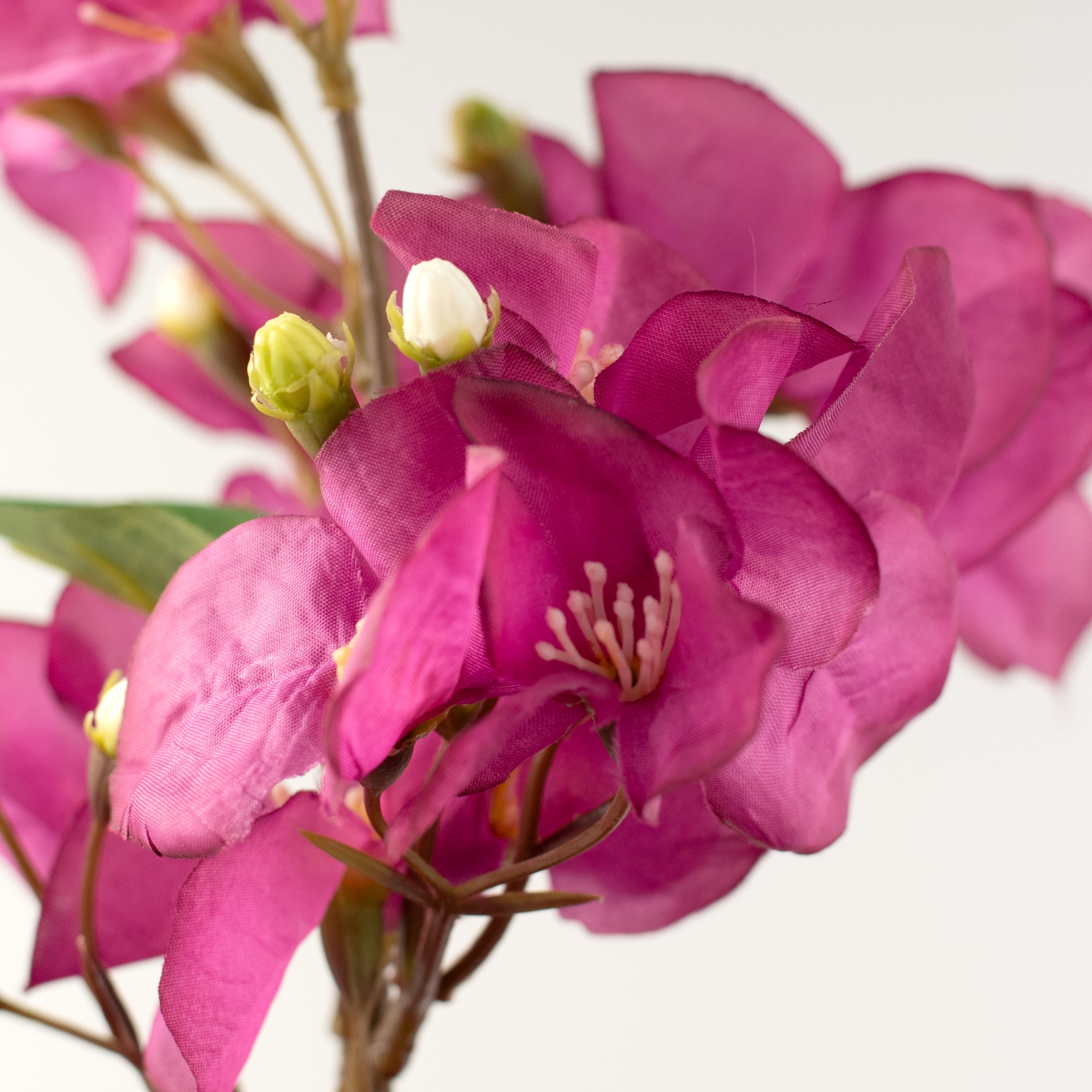 42" Bougainvillea Spray: Dark Fuchsia Pink detail photo 4